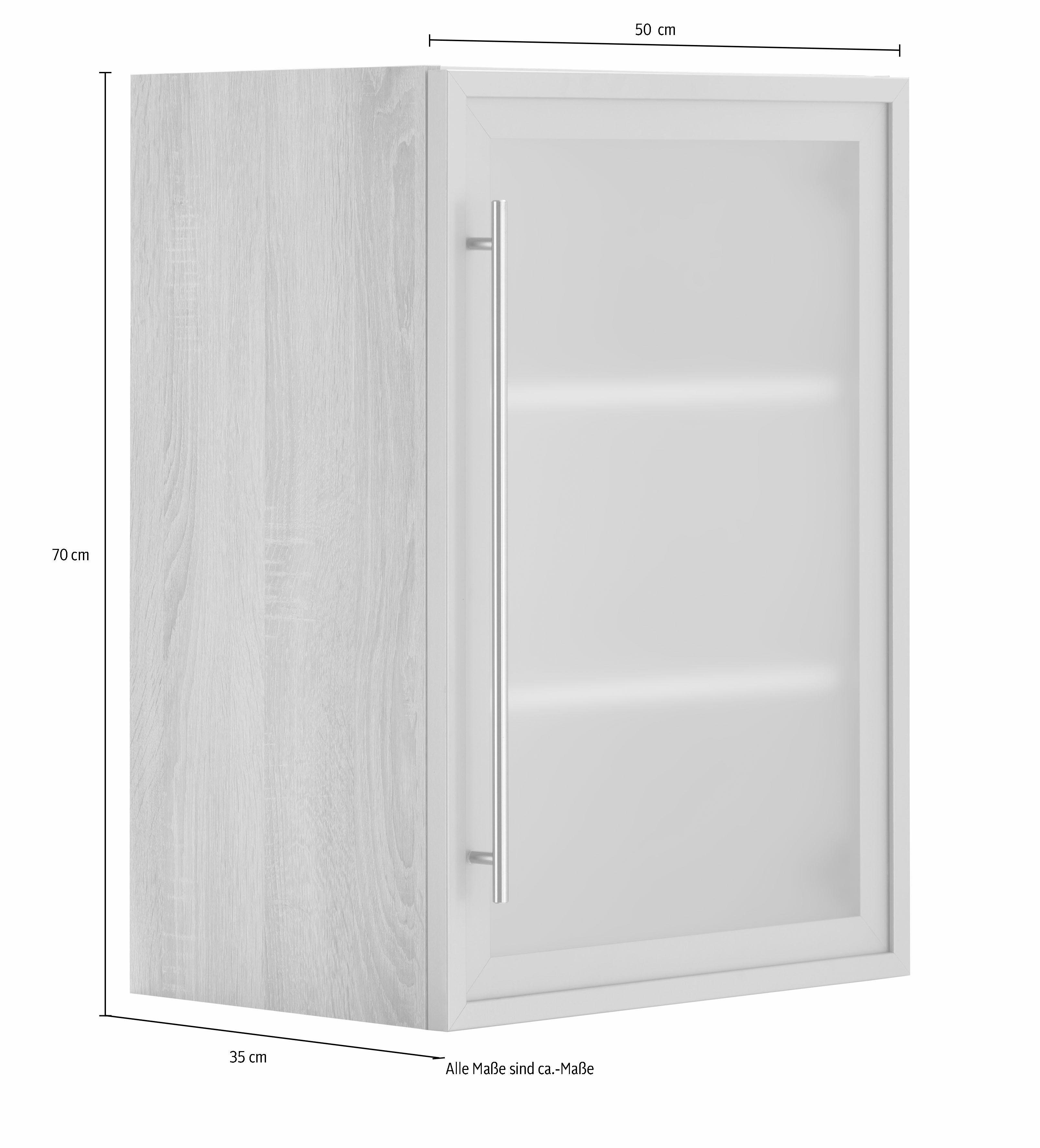 OPTIFIT Hangend kastje met glasdeur , breedte 50 cm