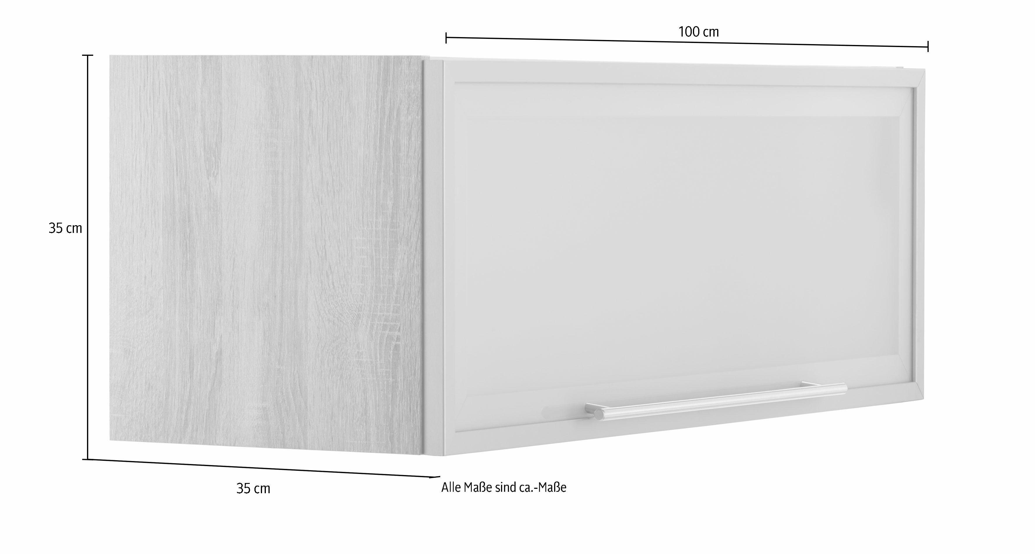 OPTIFIT Hangend kastje met klep , breedte 100 cm
