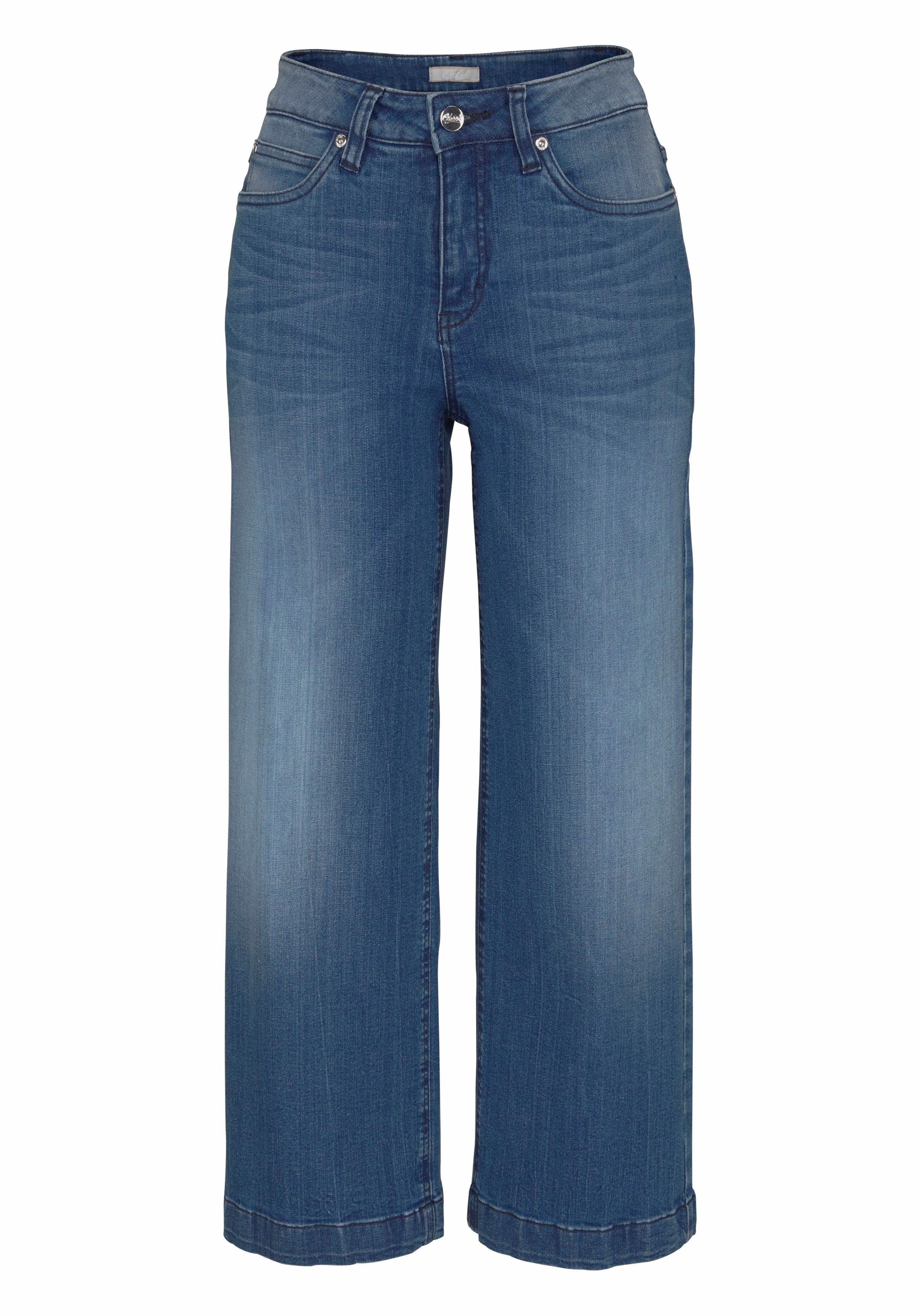 Aniston CASUAL 7/8 jeans in used-wassing