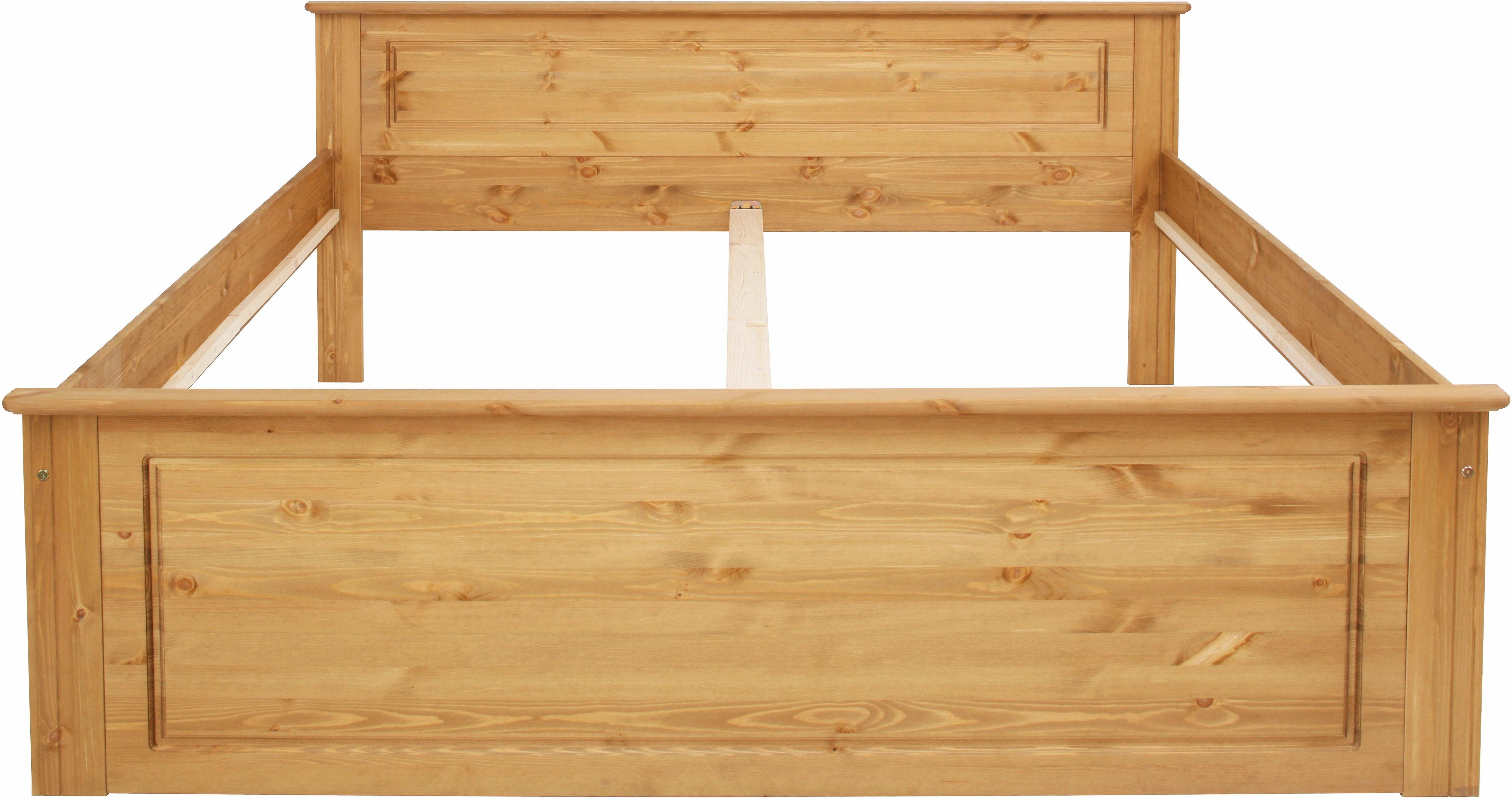 Home affaire Massief houten ledikant Hugo, hoge belastbaarheid! FSC® gecertificeerd massief hout, landhuisstijl