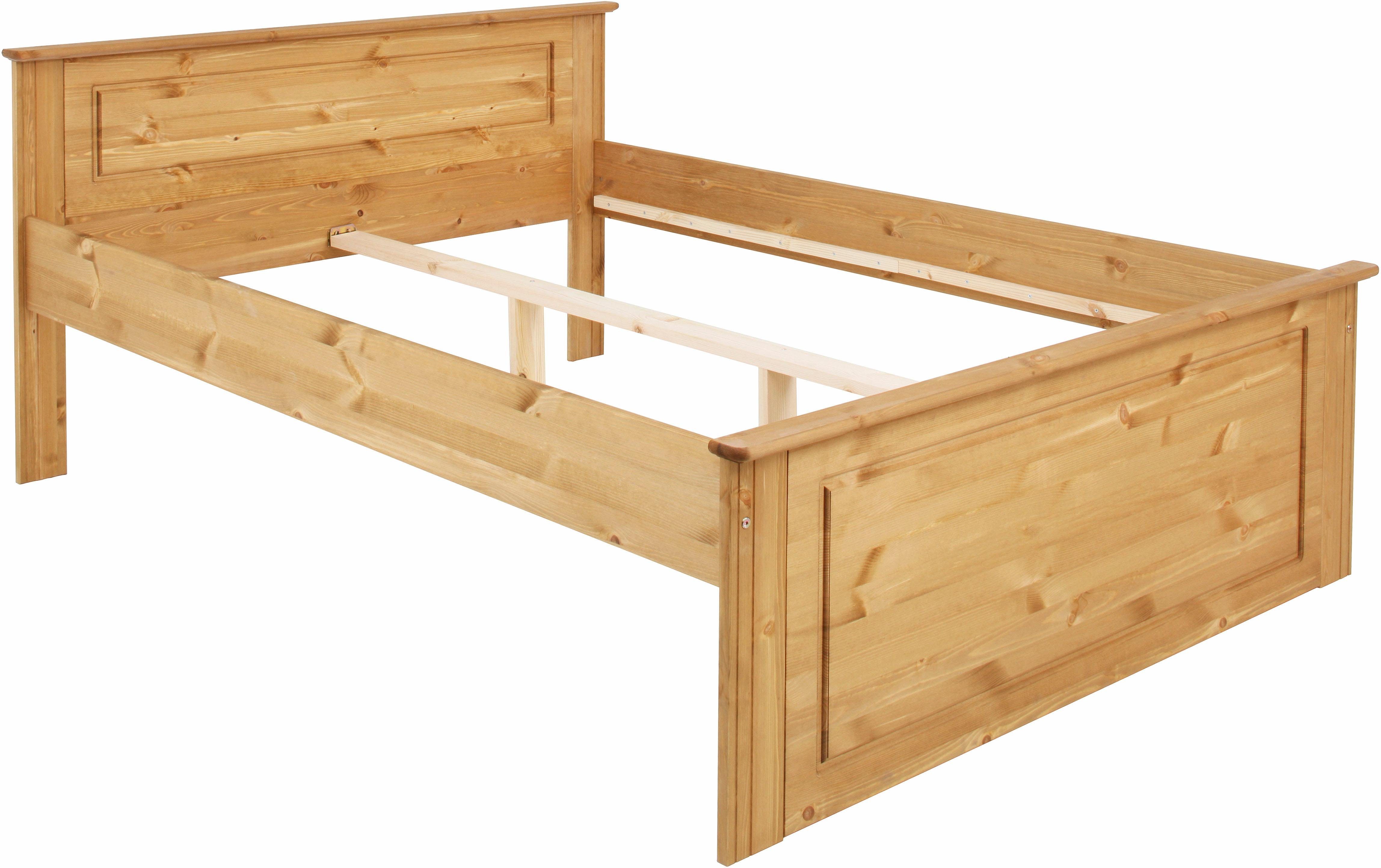 Home affaire Massief houten ledikant Hugo, hoge belastbaarheid! FSC® gecertificeerd massief hout, landhuisstijl