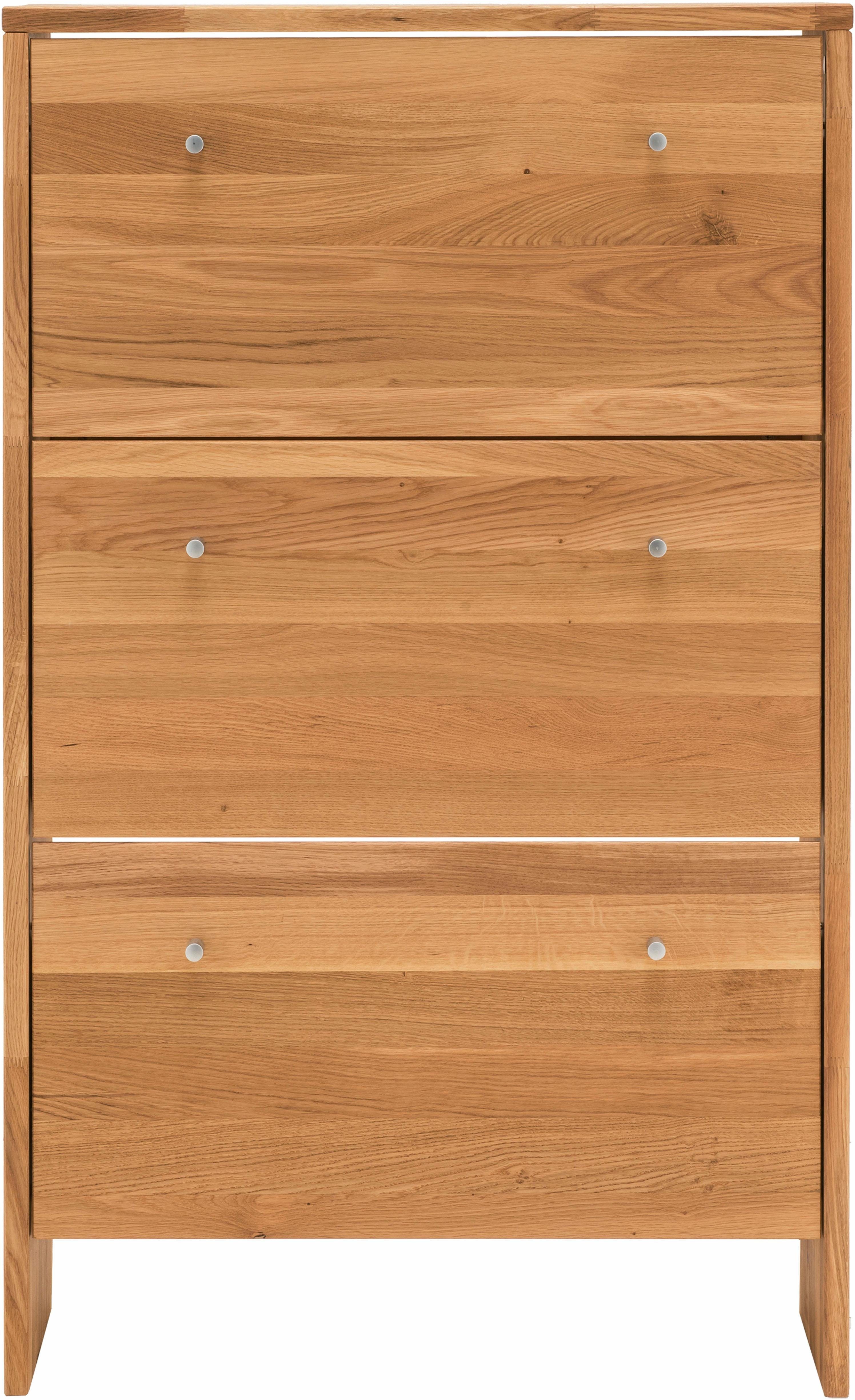 Home affaire Kast met laden en deuren Dura kast schoenenkast van fsc-gecertificeerd massief hout, breedte 82 cm commodes & ladekasten maat 82 cm x