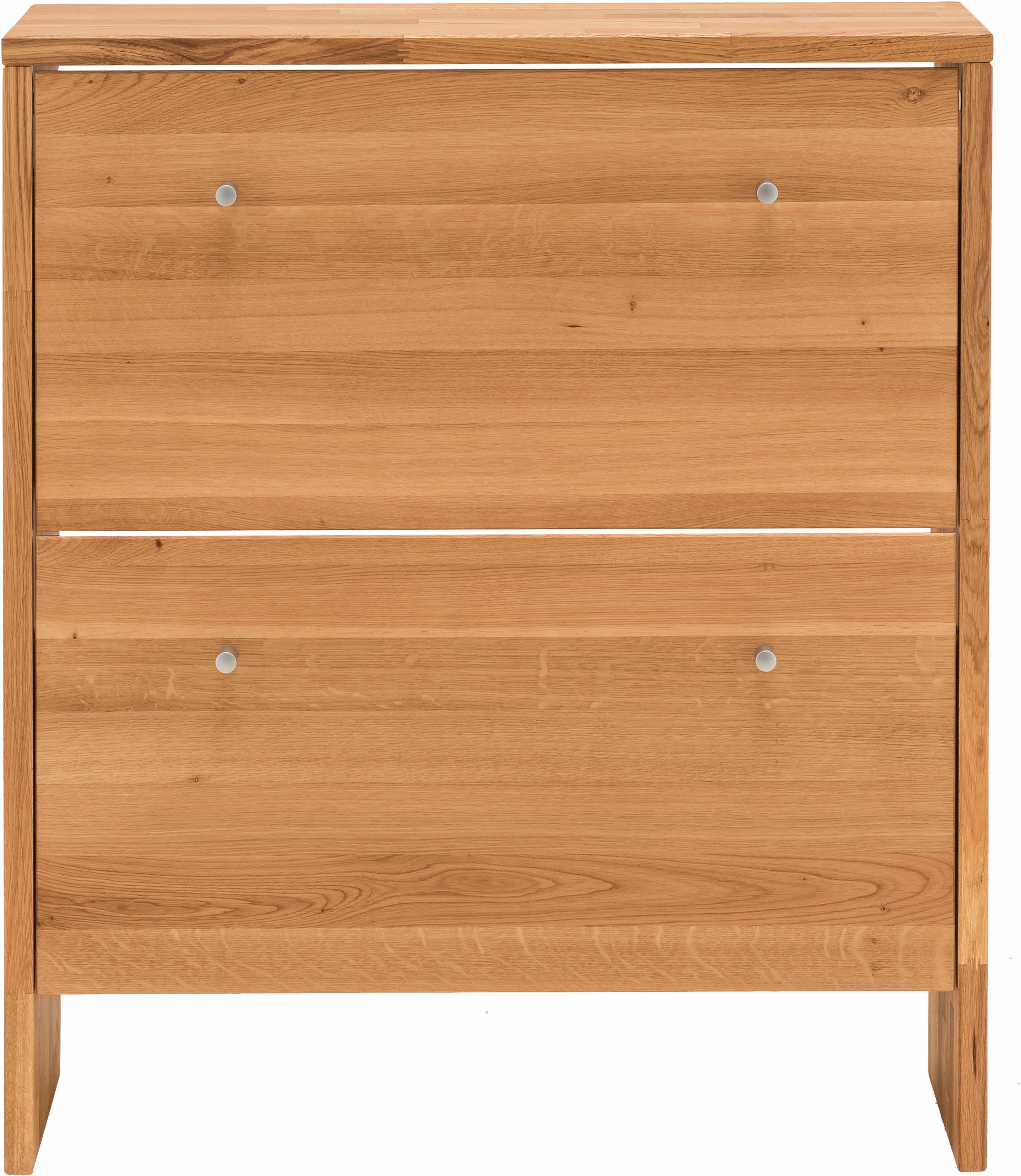 Home affaire Kast met laden en deuren Dura kast schoenenkast van fsc®-gecertificeerd massief hout, breedte 82 cm