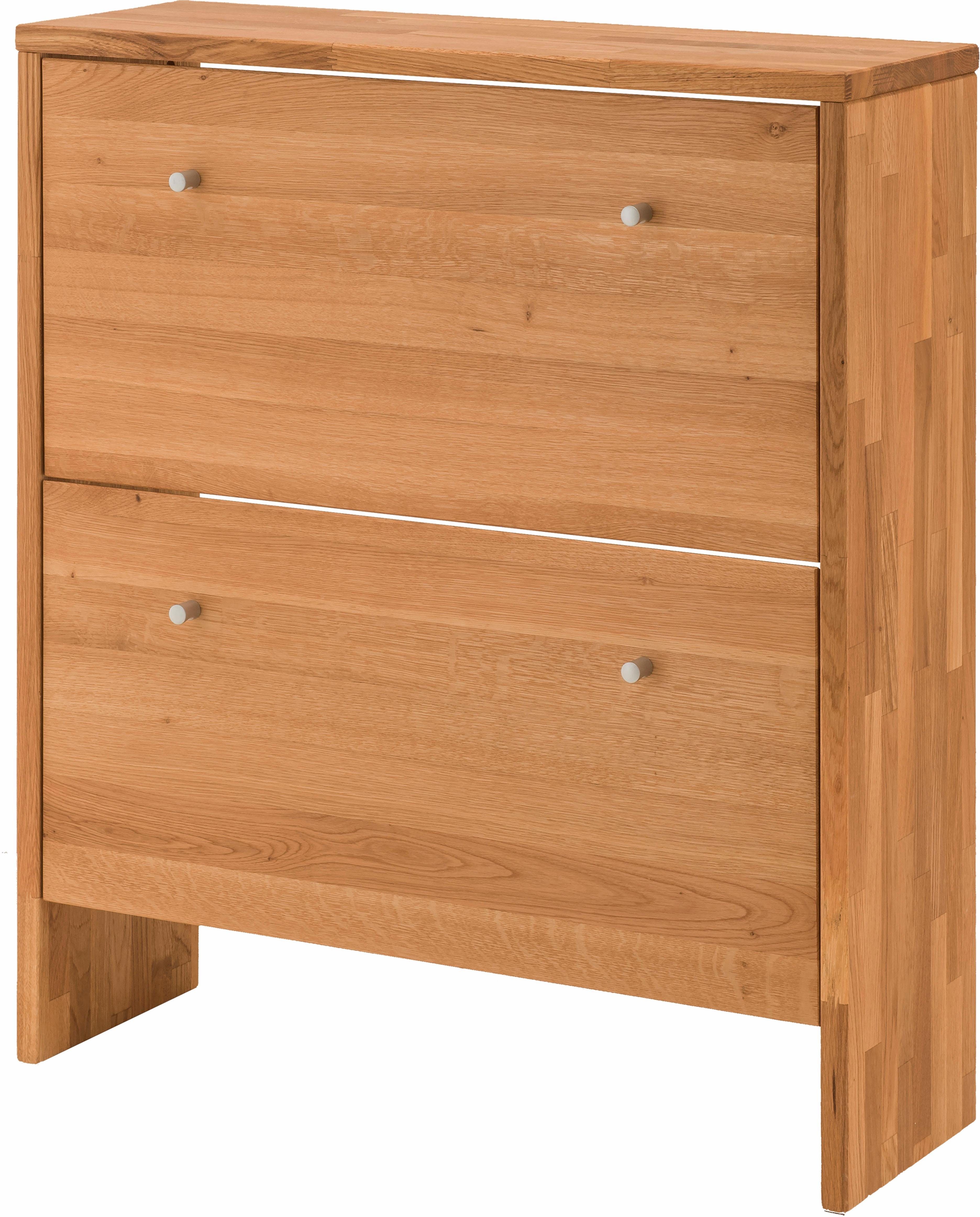 Home affaire Kast met laden en deuren Dura kast schoenenkast van fsc®-gecertificeerd massief hout, breedte 82 cm