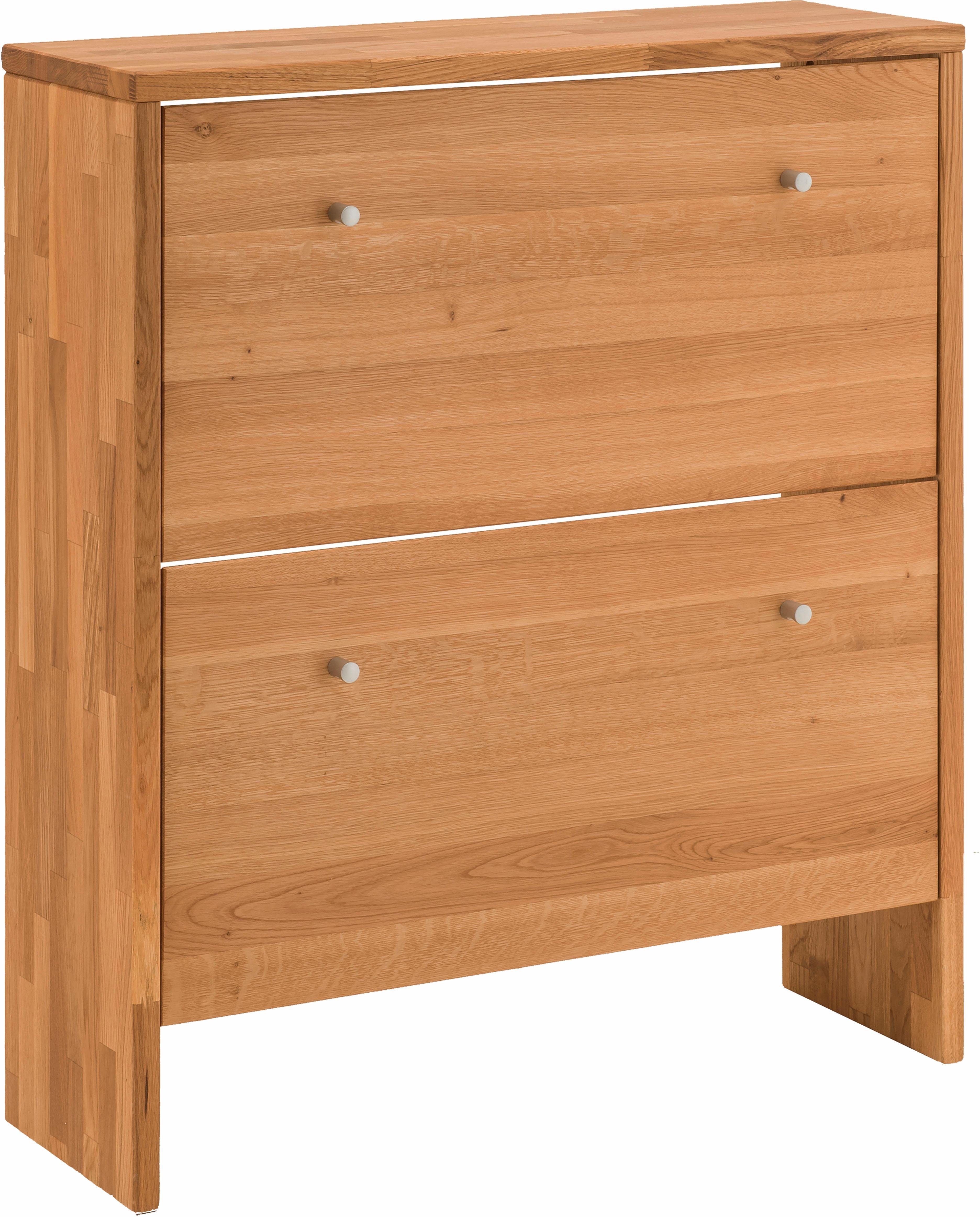 Home affaire Kast met laden en deuren Dura kast schoenenkast van fsc®-gecertificeerd massief hout, breedte 82 cm
