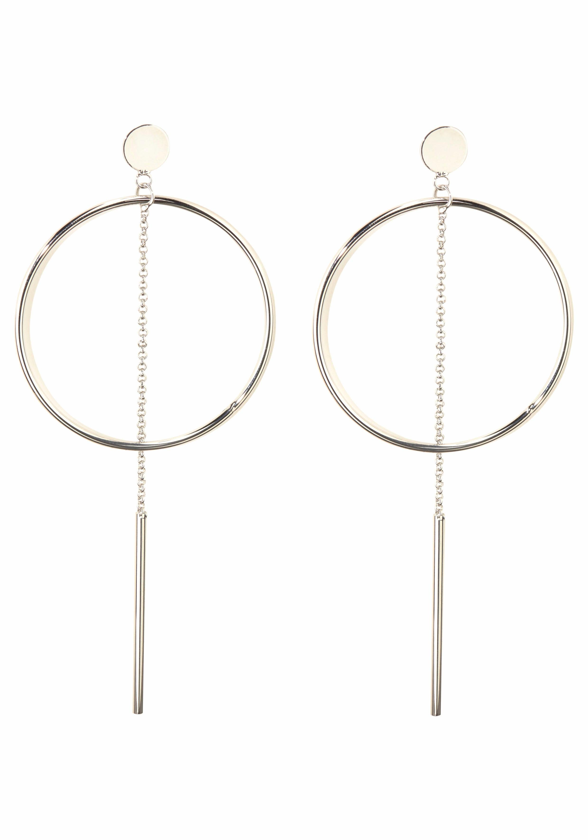 Firetti Oorstekers In een modieus design dames oorbellen zilver(kleur)