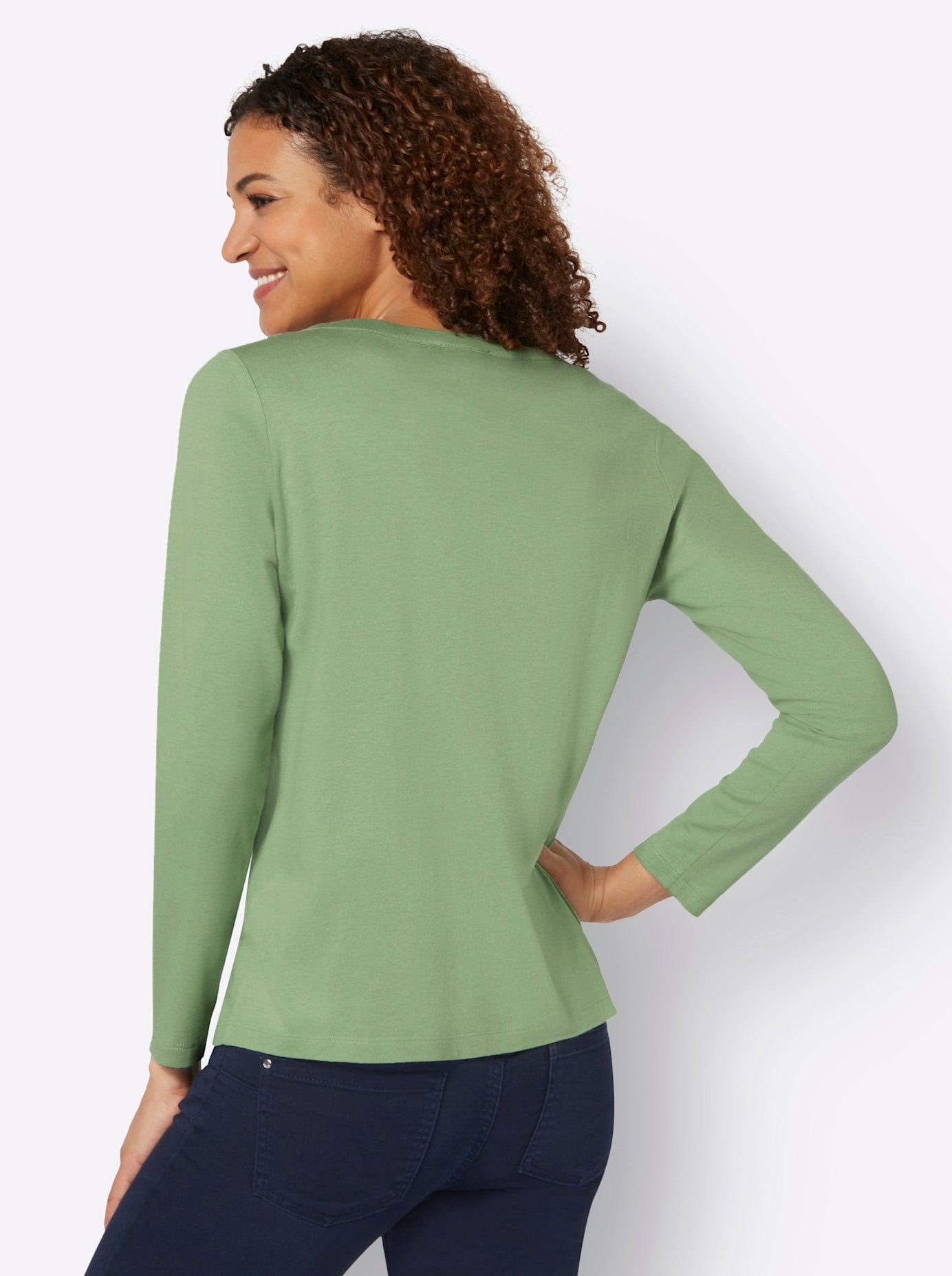 Casual Looks Shirt met lange mouwen Shirt (1-delig)