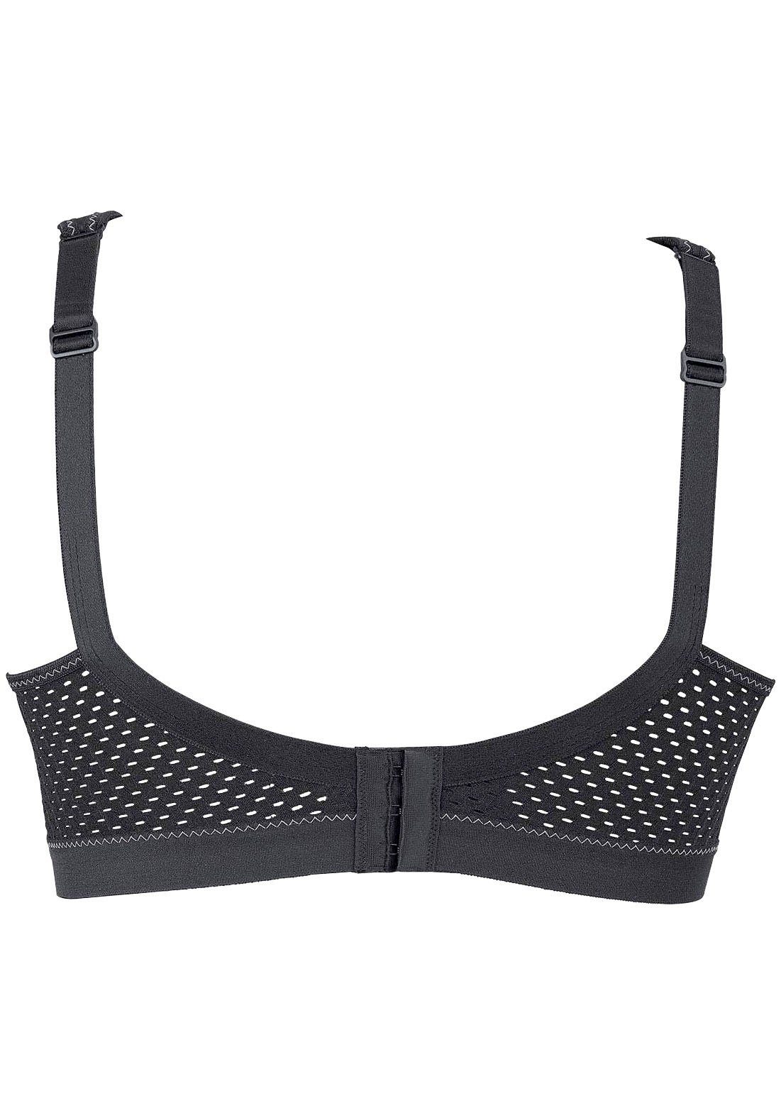 Anita Active Sport-bh Momentum Ademend, licht glanzend, comfortabele schouderbanden gepolsterd