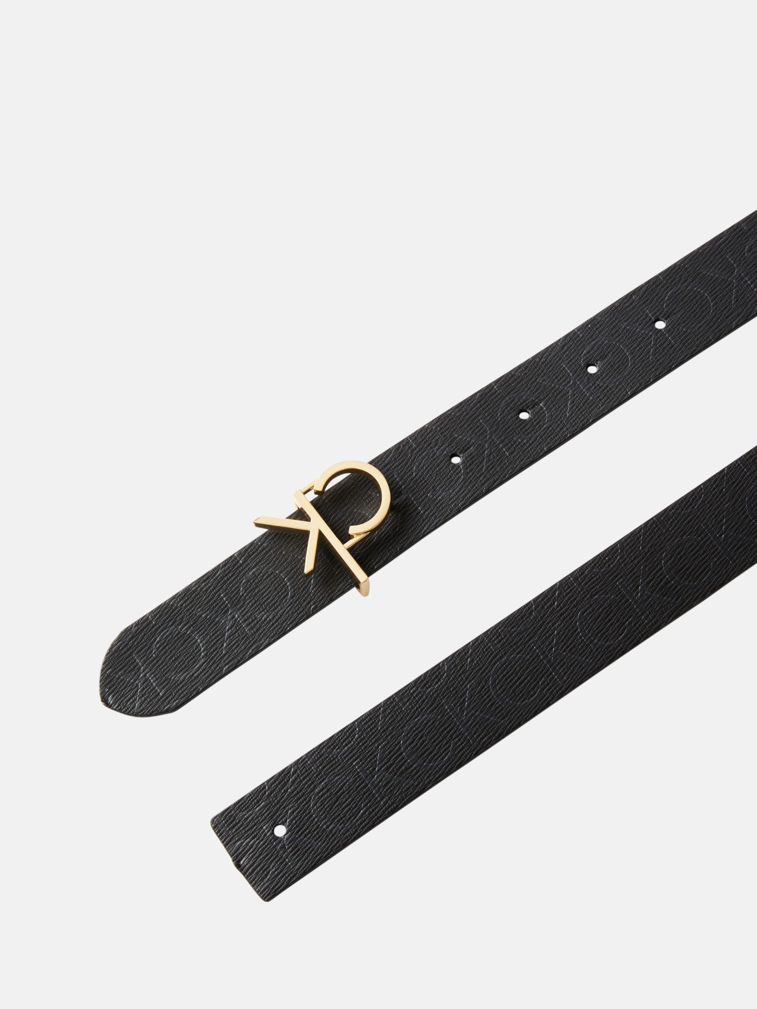 Calvin Klein Leren riem CK BCKL RVRSBL BLT 3 In grootte verstelbaar