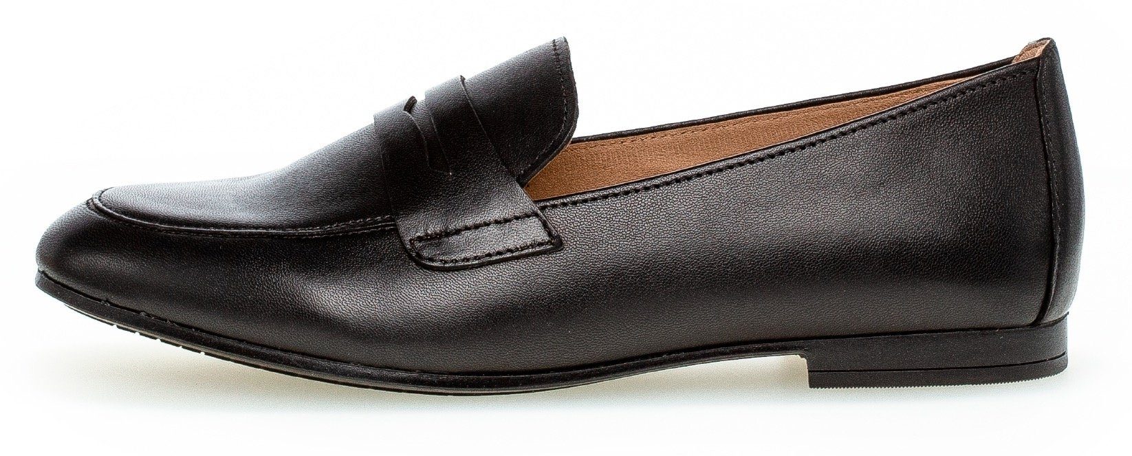 Gabor Loafers Slipper, business schoen met versierband en blokhak