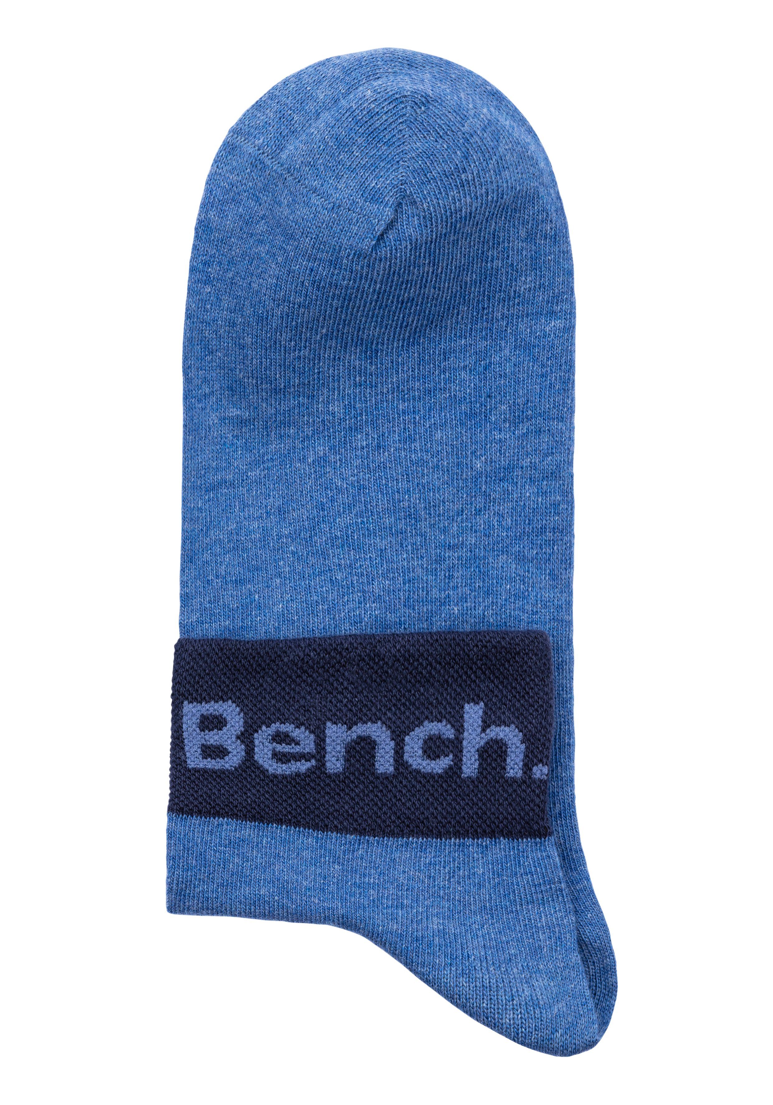 Bench. Korte sokken met ingebreid opschrift bij de boord (set, 8 paar)
