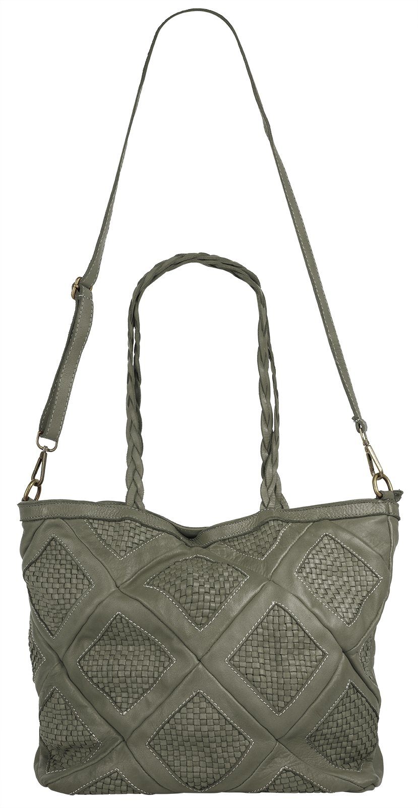 Samantha Look Shopper echt leer, made in italy