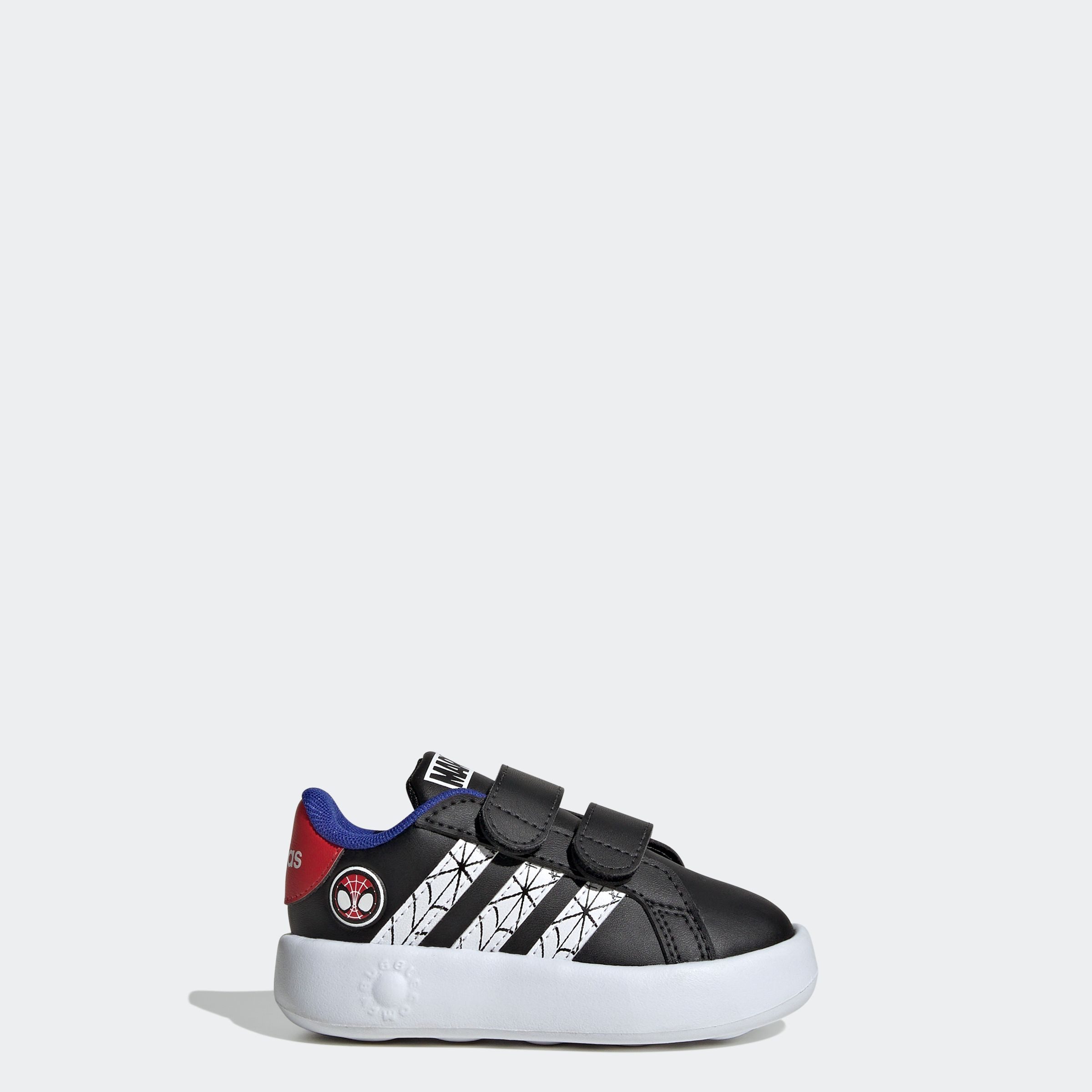 adidas Sportswear Klittenbandschoenen ADIDAS MARVEL SPIDER-MAN KINDER GRAND COURT SCHOEN Design geïnspireerd op de adidas Superstar, voor kinderen