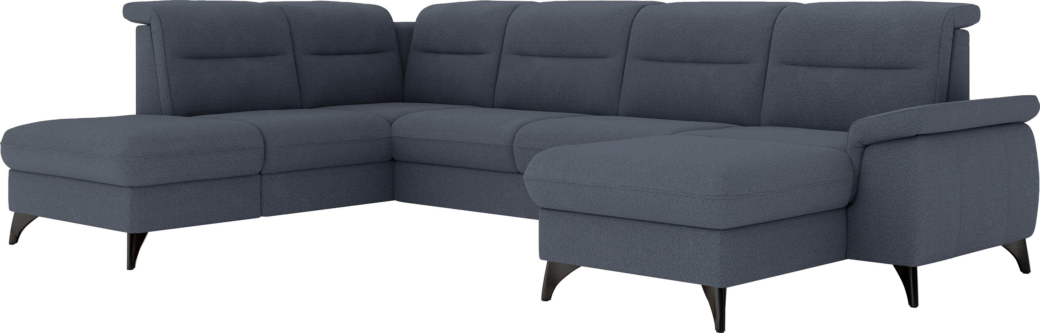 sit&more Zithoek Astoria U-vorm naar keuze met motorische relaxfunctie