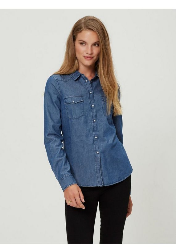 Vero Moda Loose fit spijkerhemd Vero Moda Loose fit spijkerhemd