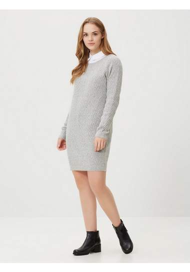 Vero Moda Lange mouw Gebreide jurk Vero Moda Lange mouw Gebreide jurk
