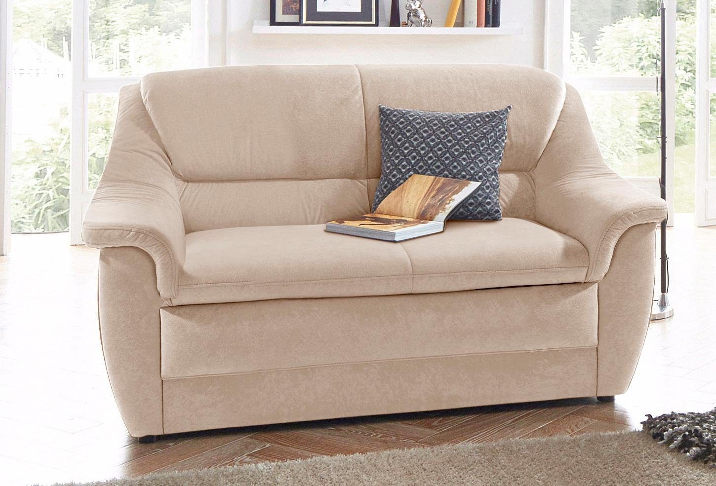 DOMO collection 2-zitsbank Lale mooi gevormde en comfortabele bank, tijdloos en elegant