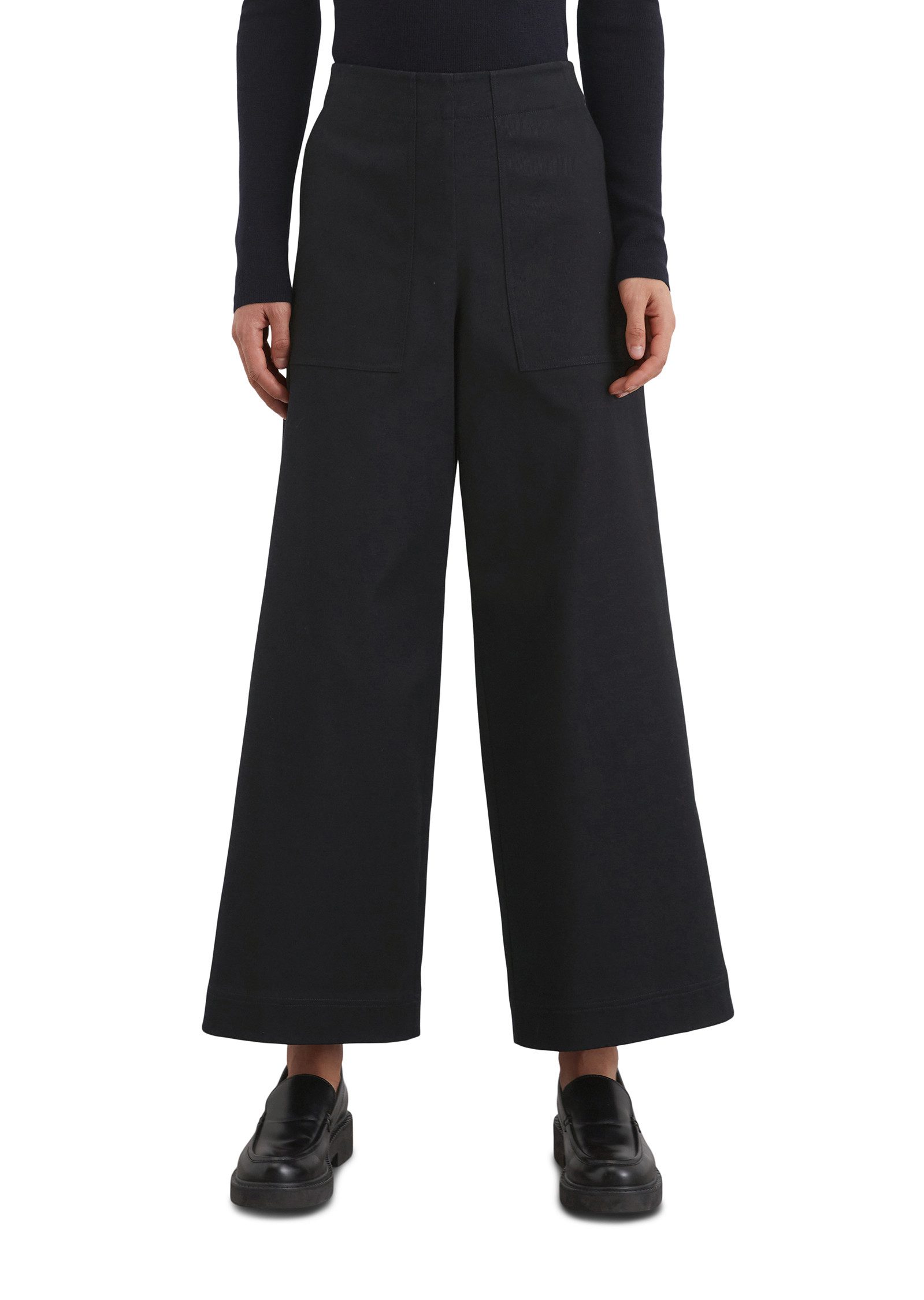 Marc O'Polo Culotte met zijrits naadloos