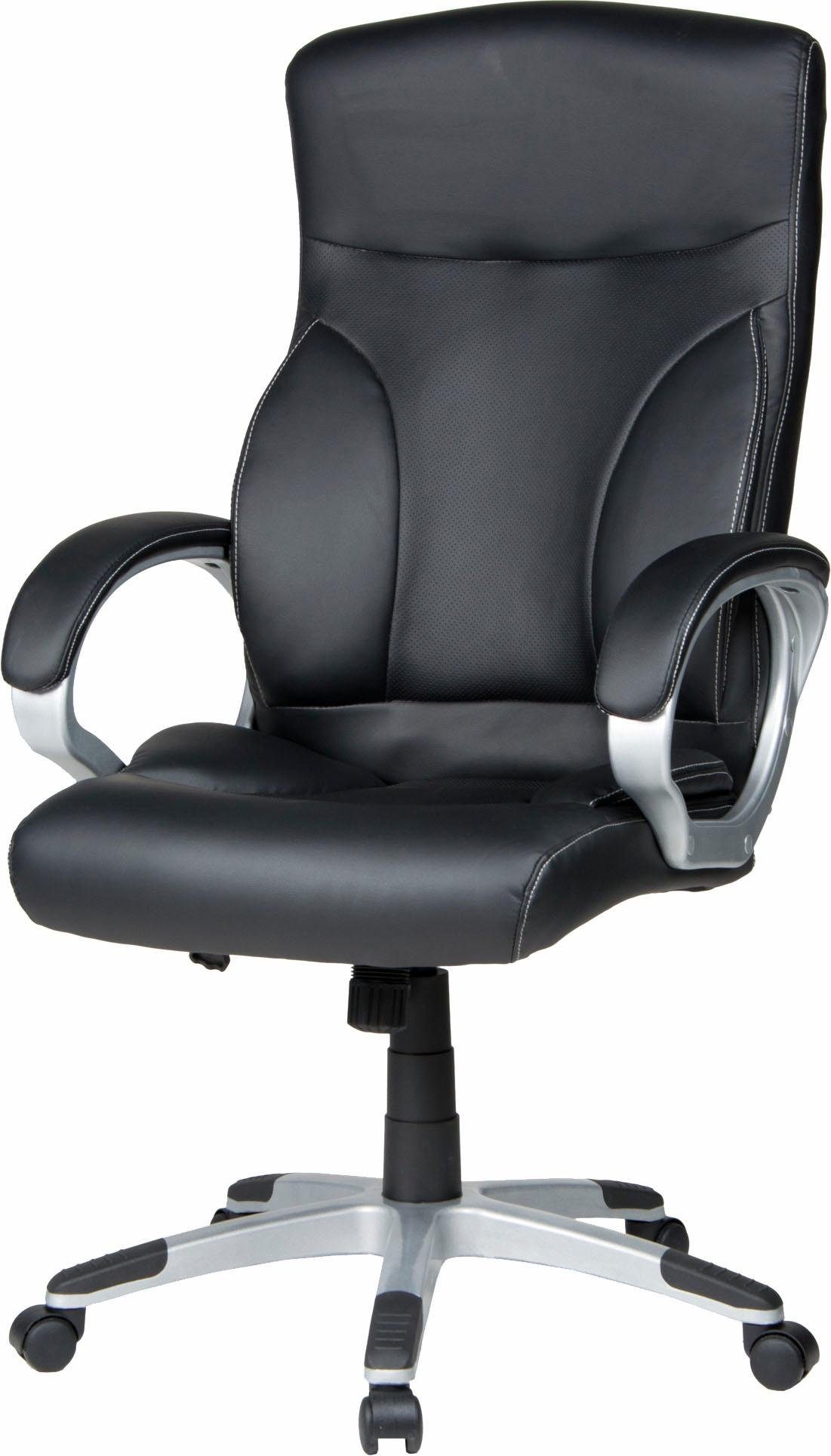 Duo Collection Bureaustoel Cosimo XXL met gestoffeerde armleuningen