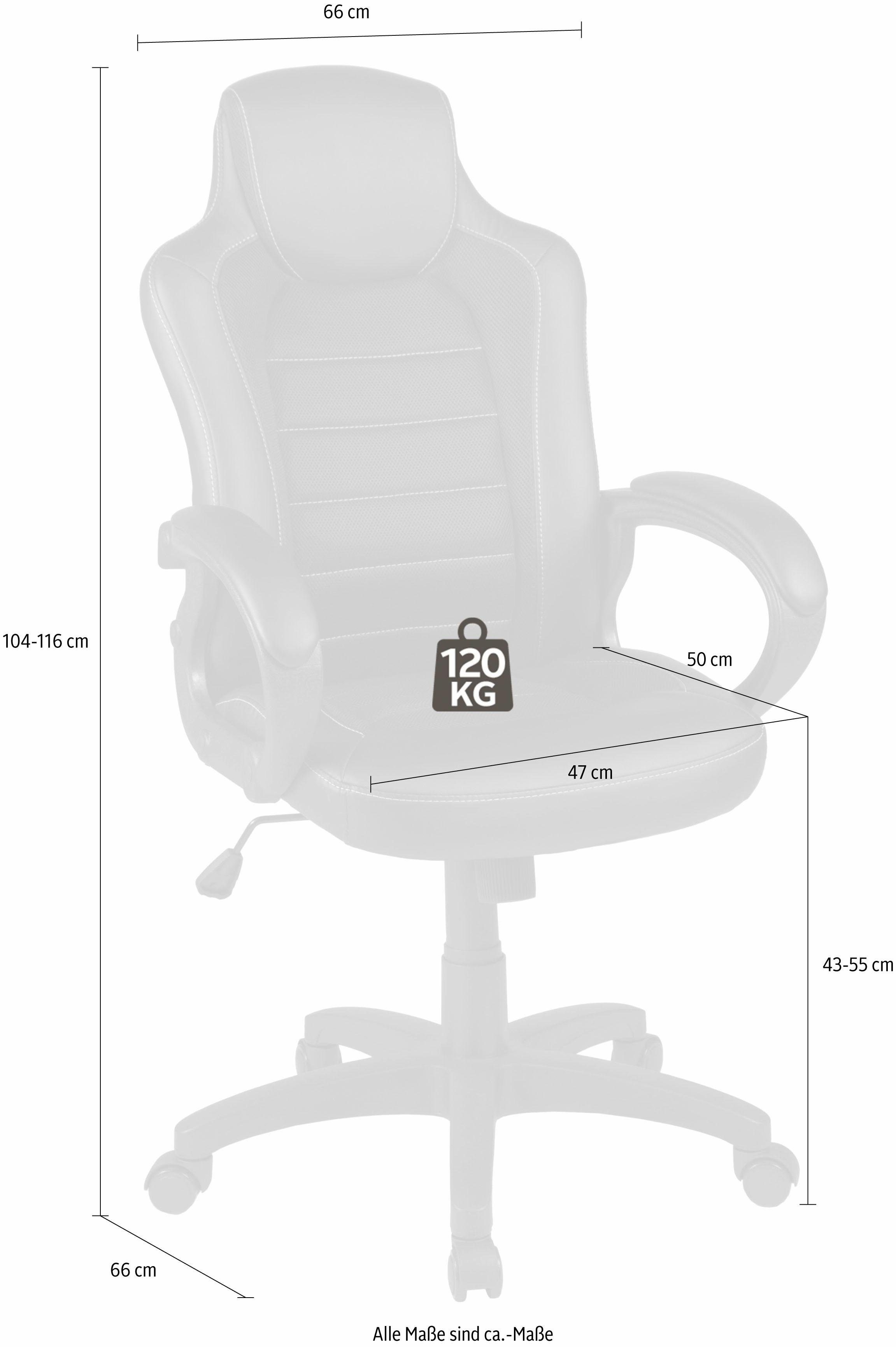 Duo Collection Bureaustoel Joris met moderne gaasafdekking