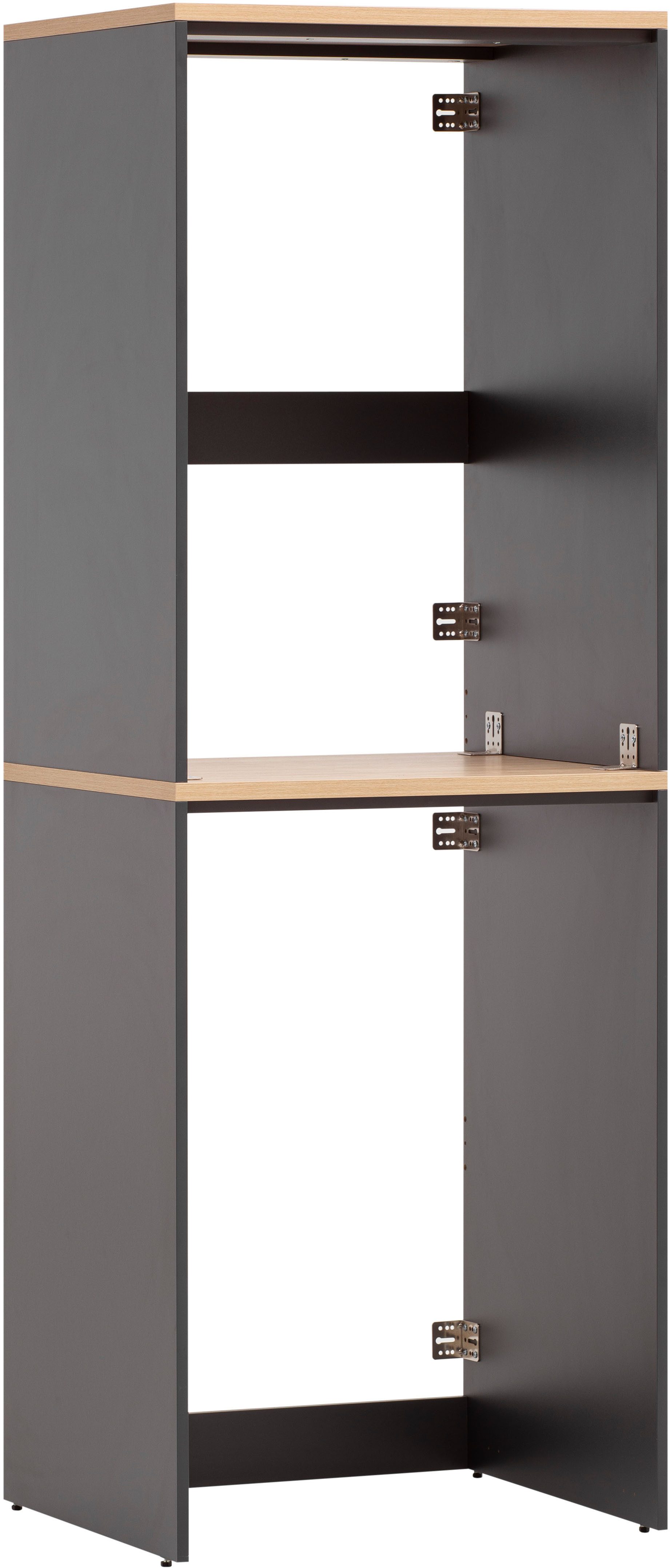 Schildmeyer Multifunctionele kastenset SOLEA Breedte 134 cm, stapelbare kasten, variabel te bevestigen traverse