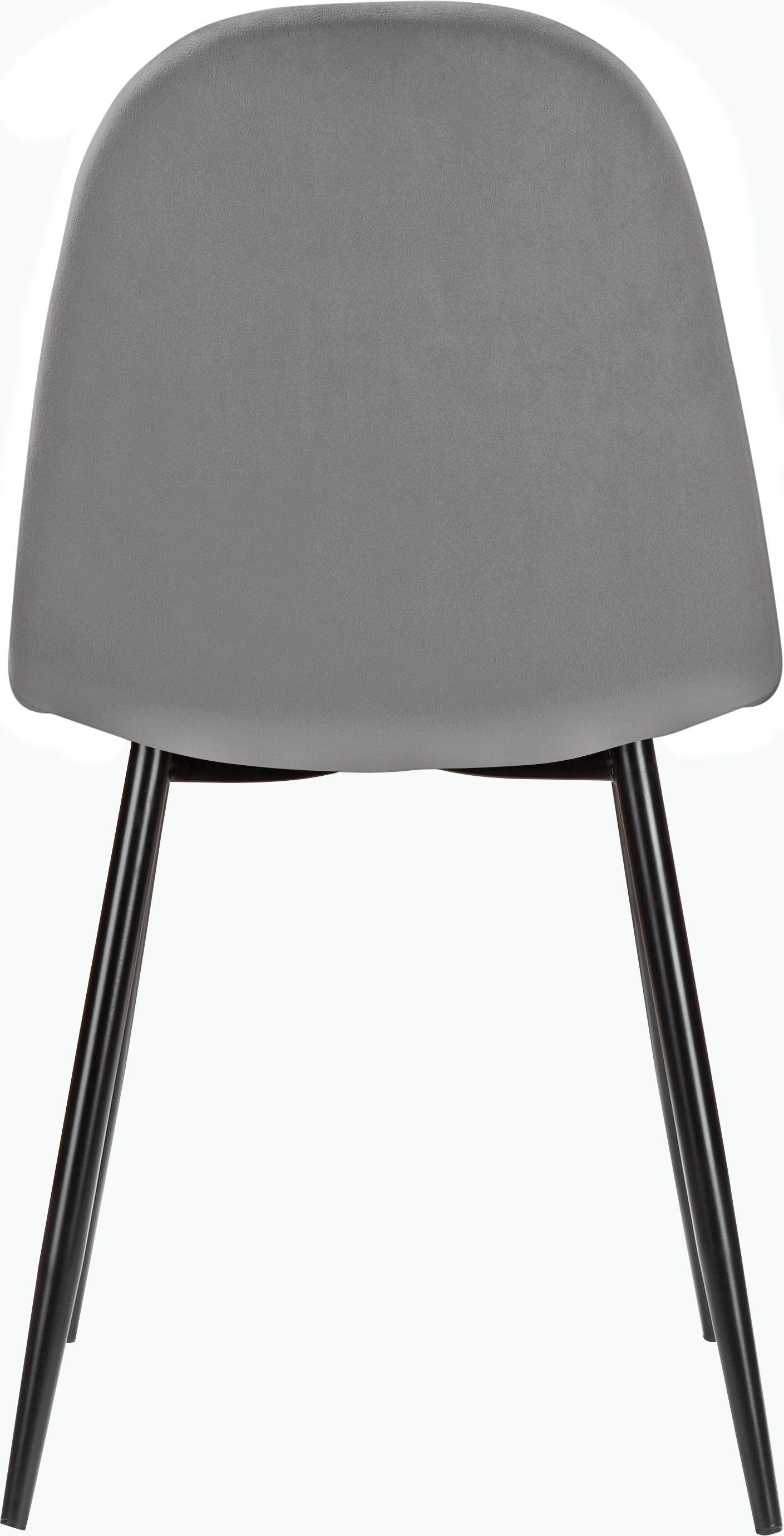 Leonique Eethoek Eadwine, TOPSELLER! Zitgroep eettafel plus 4 eetkamerstoelen (set, 5-delig)