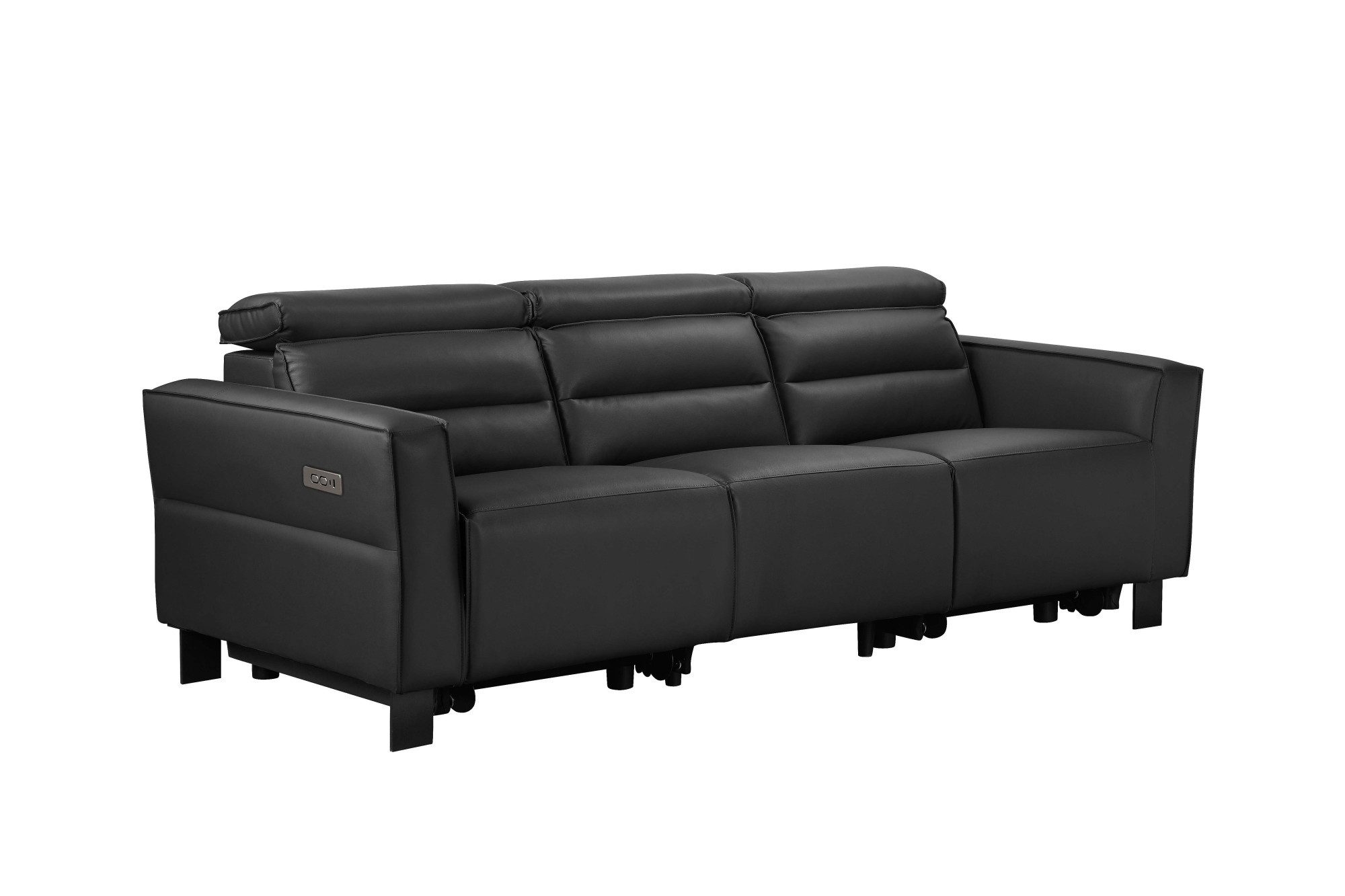 Places of Style 3-zitsbank Carpari, 224 cm, handmatige of elektrische relaxfunctie in 2 zitplaatsen