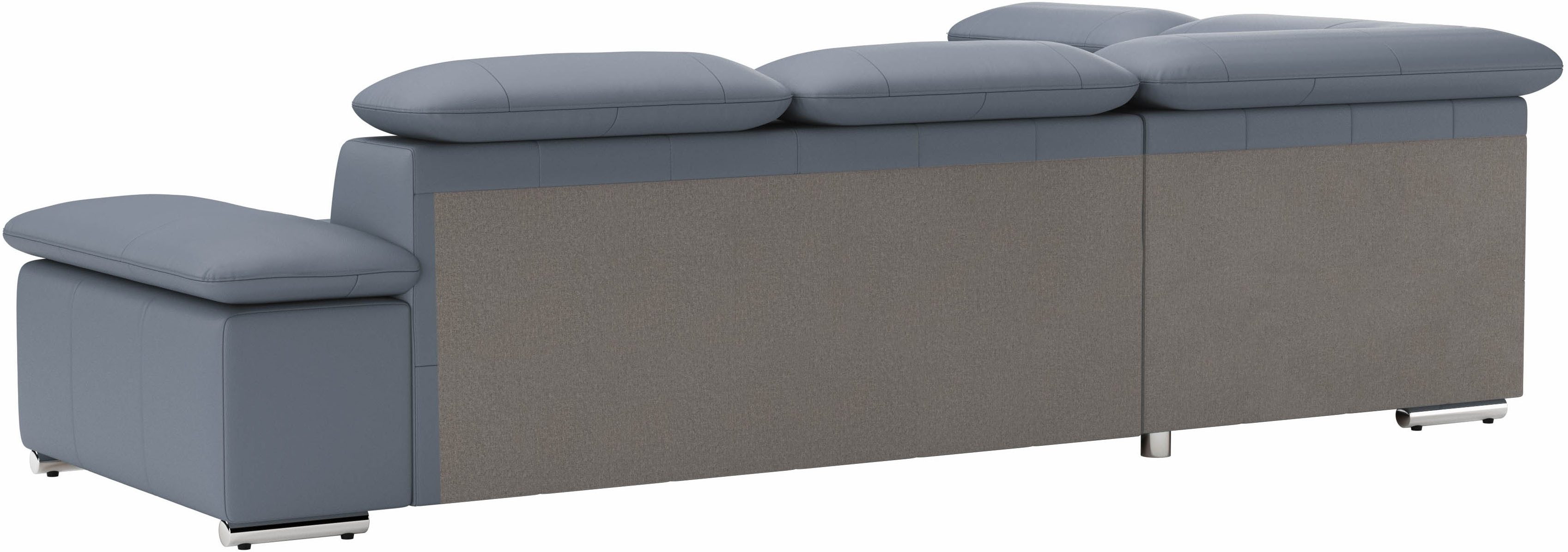 sit&more Hoekbank Valentine L-vorm, B: 272 cm met arm- en hoofddeelverstelling, optioneel met bedfunctie