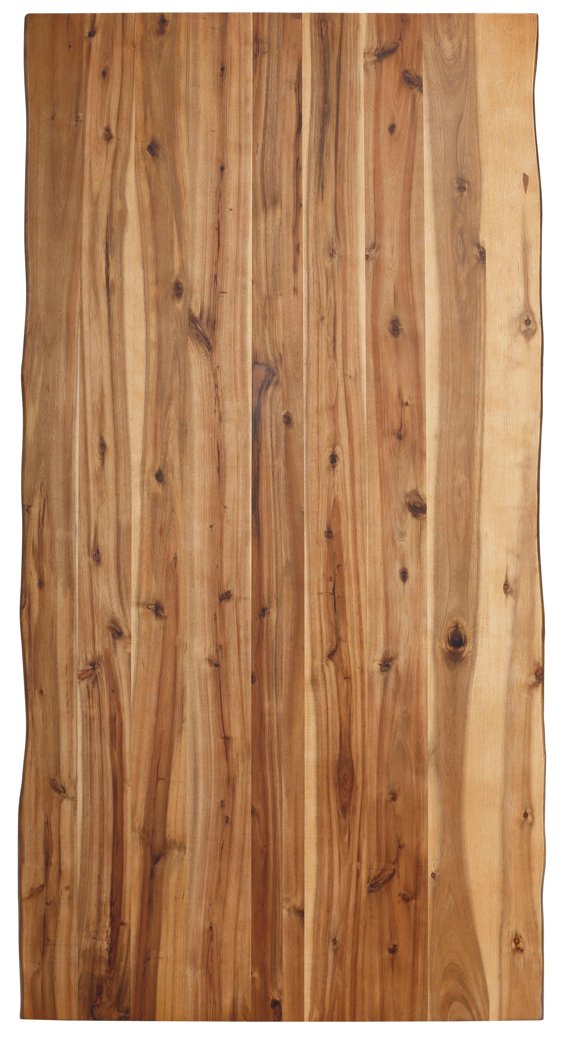 Home affaire Tafel met hout Jenny I Massief hout, dikte van het tafelblad 26 mm, in verschillende afmetingen
