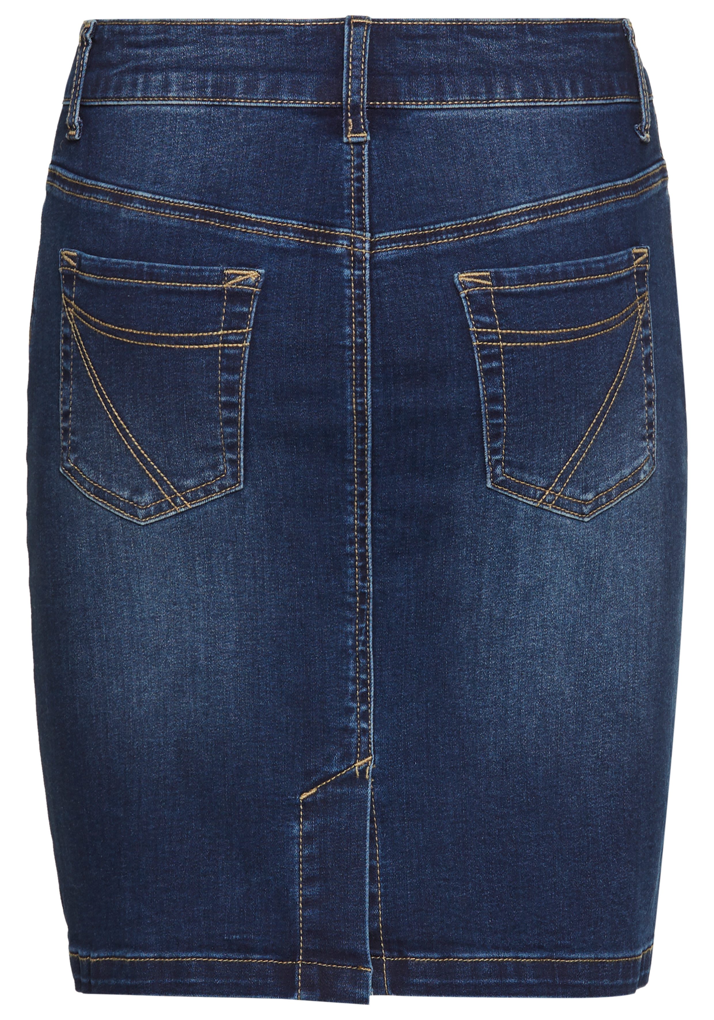 Arizona Jeans rok Ultra Stretch extra smal gesneden