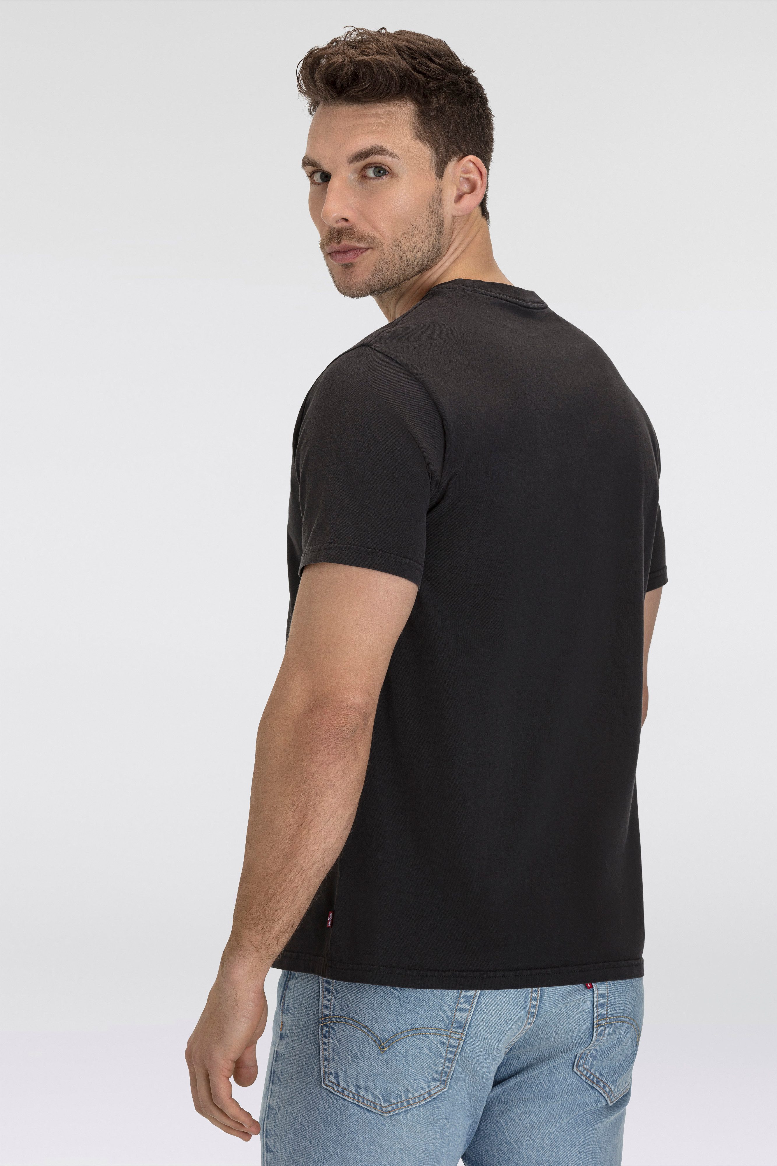 Levi's® T-shirt met een logo-opschrift