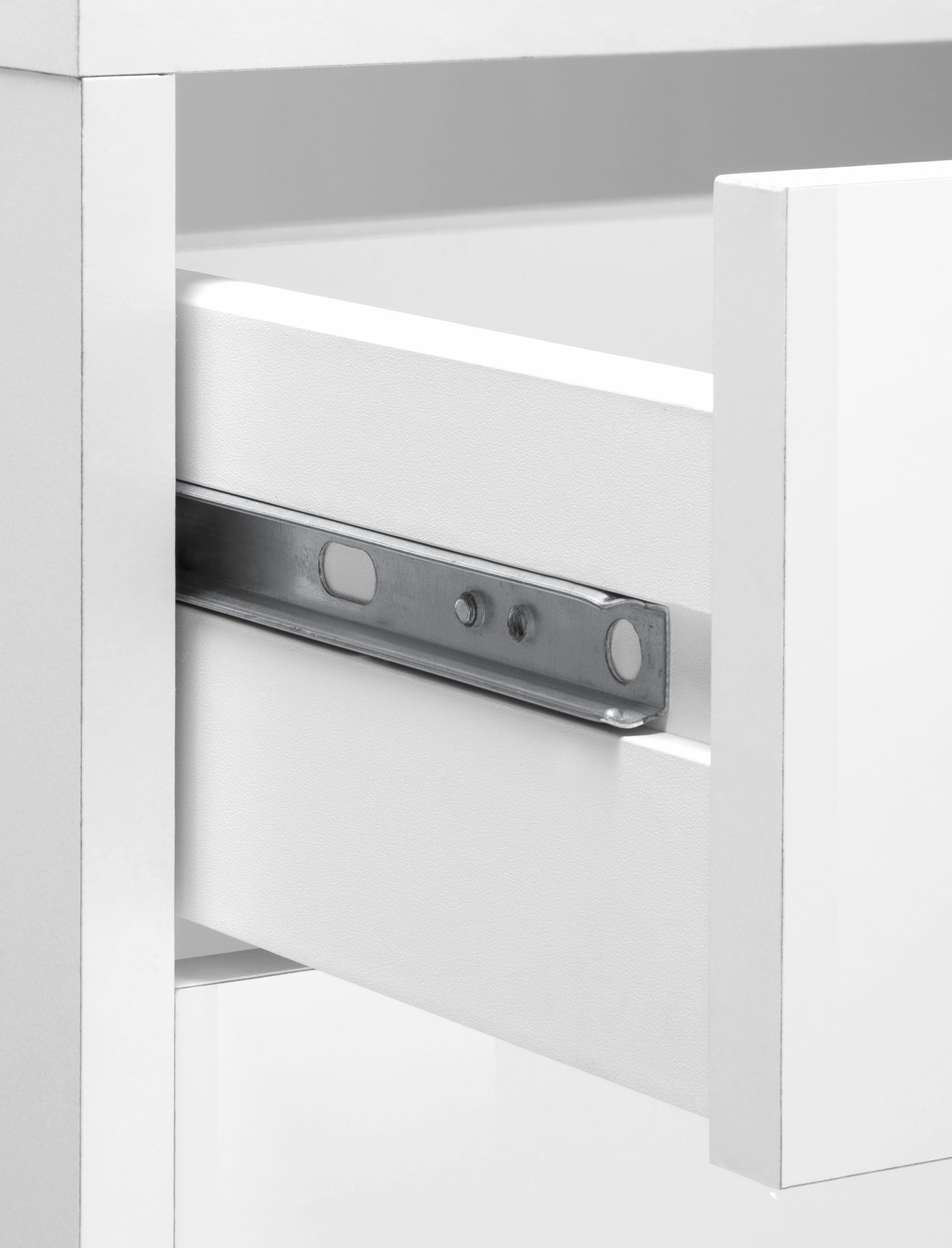 borchardt Möbel Schoenenkast Oliva Breedte 89 cm, staand, met 2 dubbele trommels en 1 lade