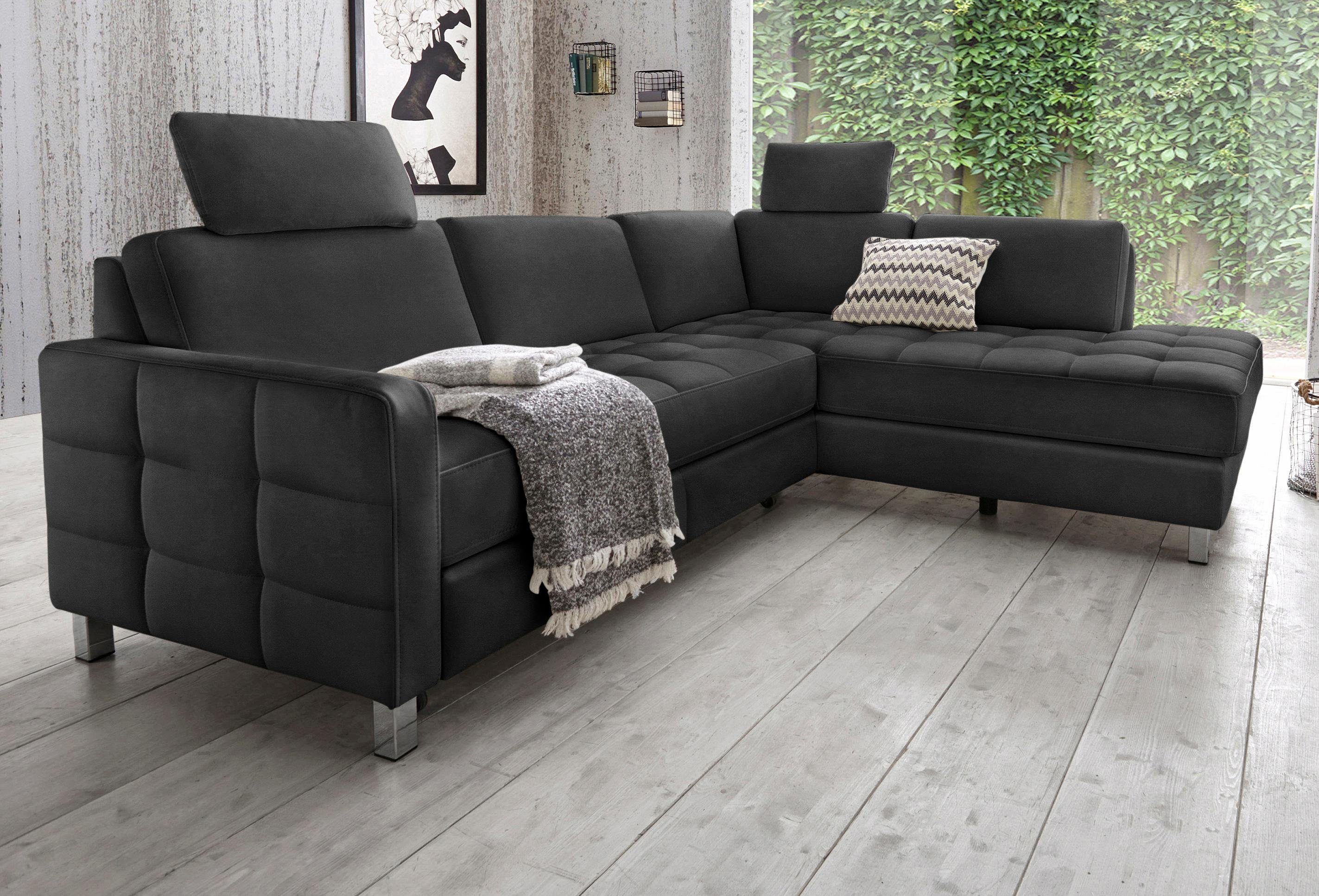 Sit&more Hoekbank Pablo L-vorm optioneel met slaapfunctie