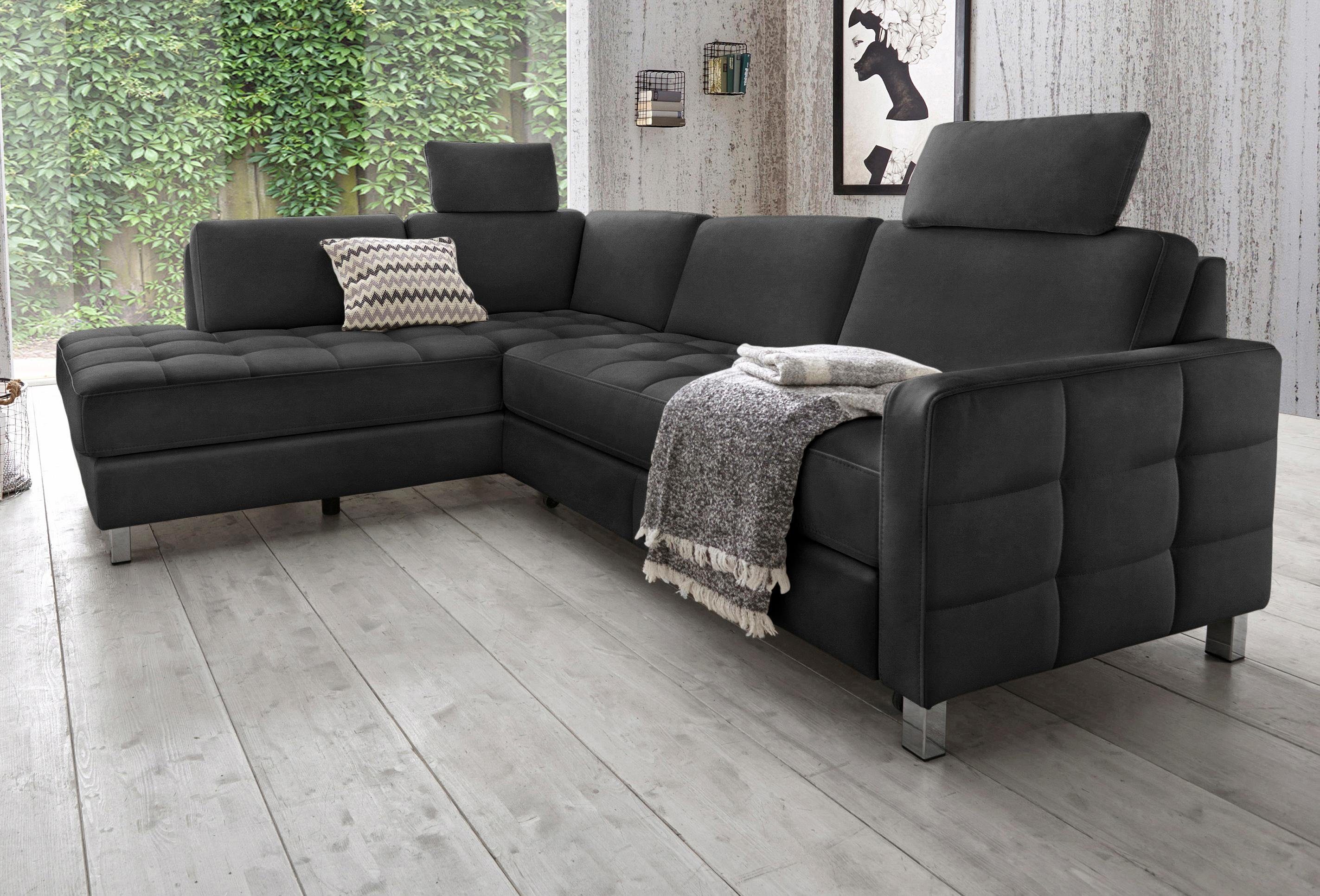 Sit&more Hoekbank Pablo L-vorm optioneel met slaapfunctie
