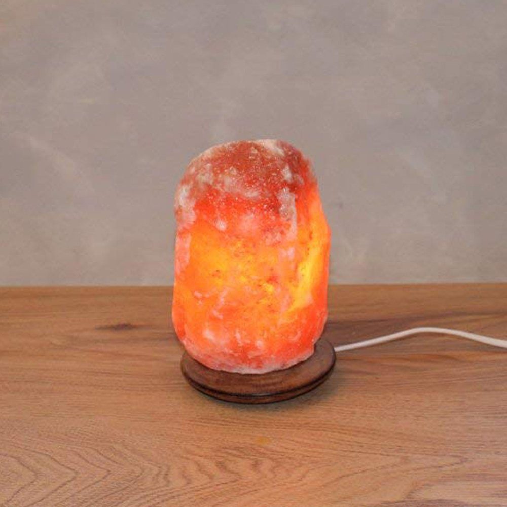 HIMALAYA SALT DREAMS Zoutkristal-tafellamp Rock Met de hand gemaakt van zoutkristal - iedere steen uniek, ca.1,7 kg (1 stuk)