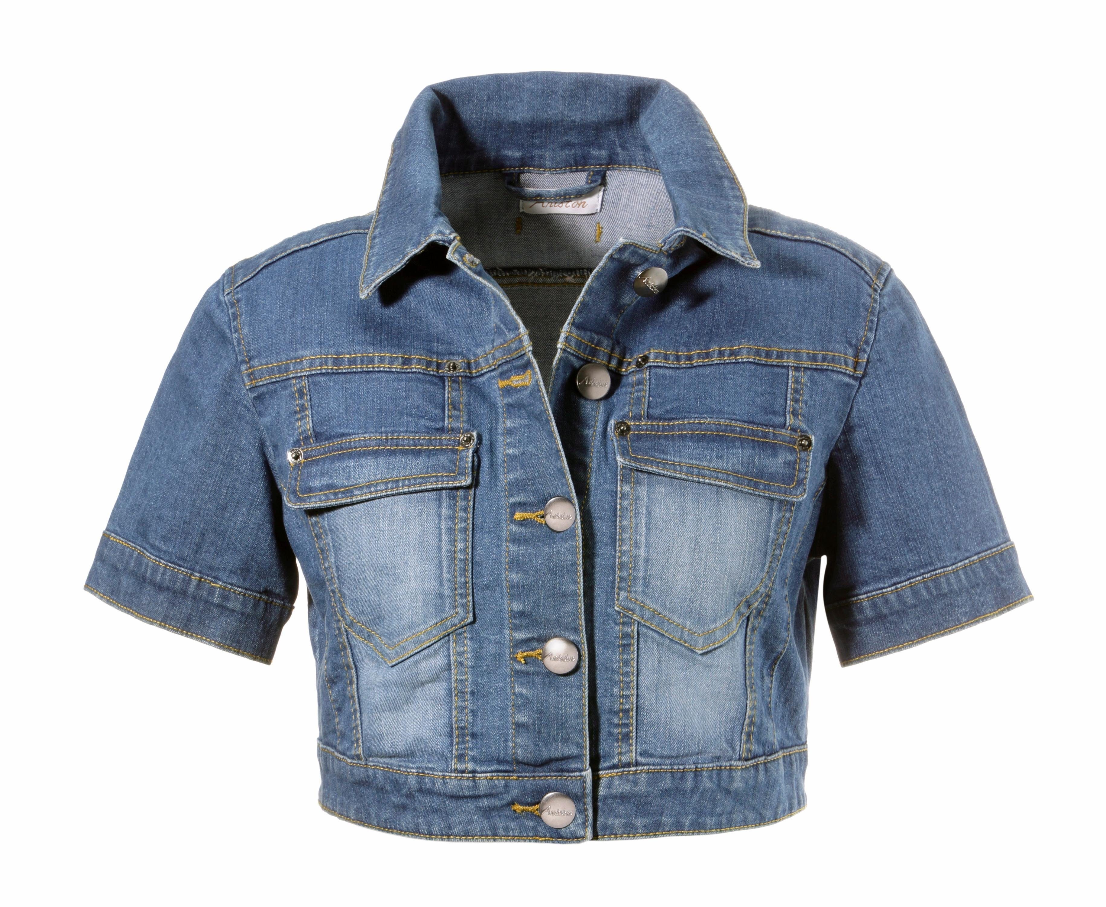 Aniston CASUAL Jeansjack in used wassing