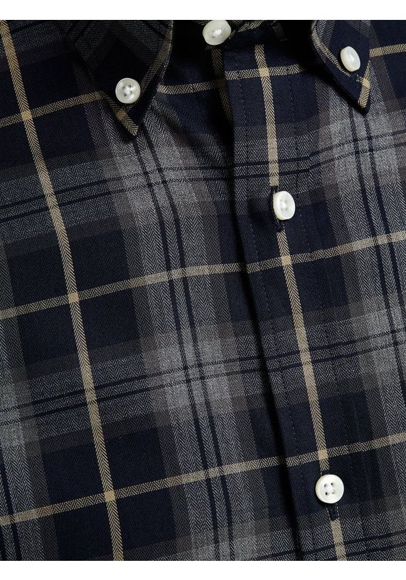 Jack & Jones Geruit Overhemd met lange mouwen Jack & Jones Geruit Overhemd met lange mouwen