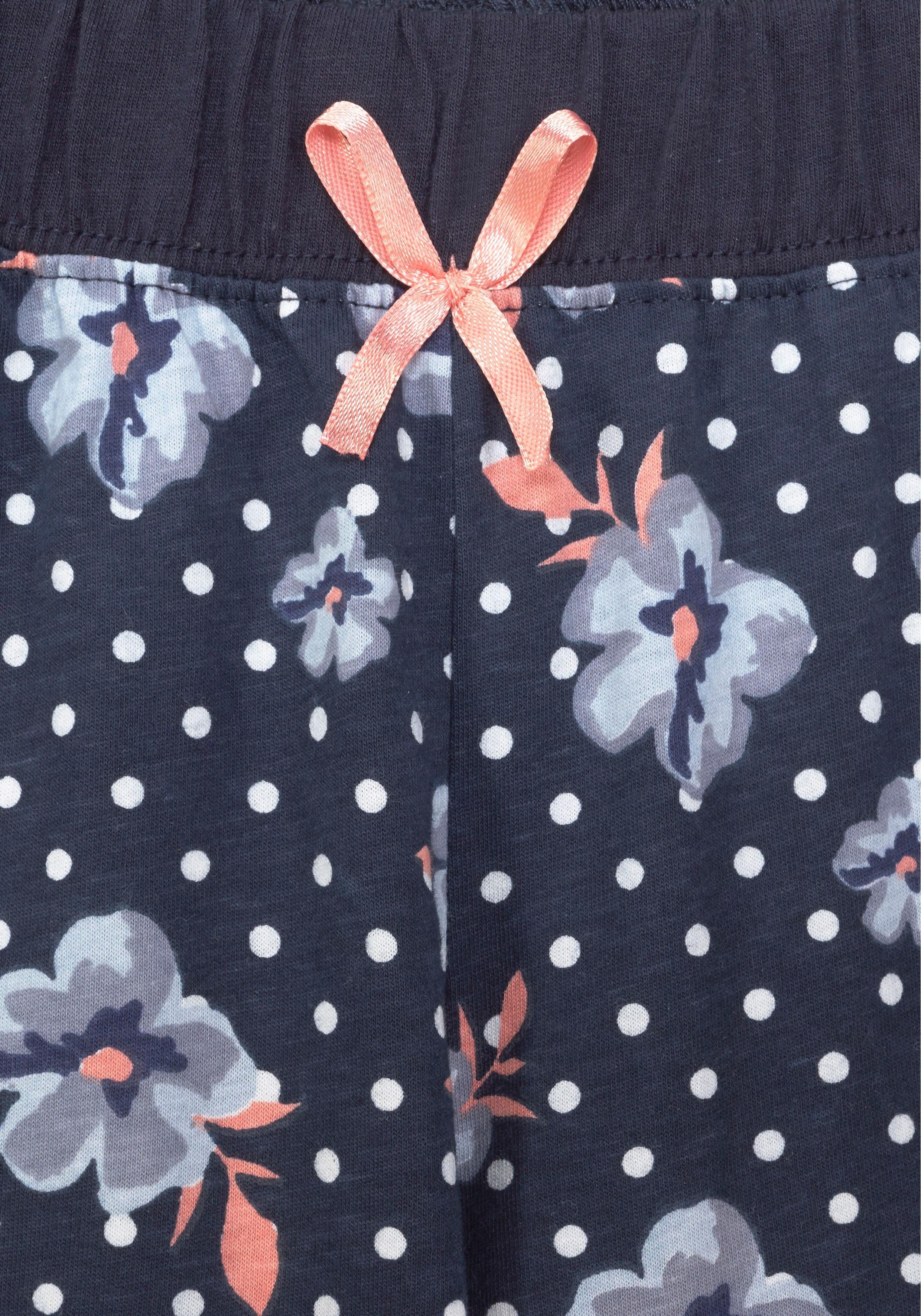 H.I.S Pyjama met 3/4-mouwen en knoopsluiting (2-delig, 1 stuk)
