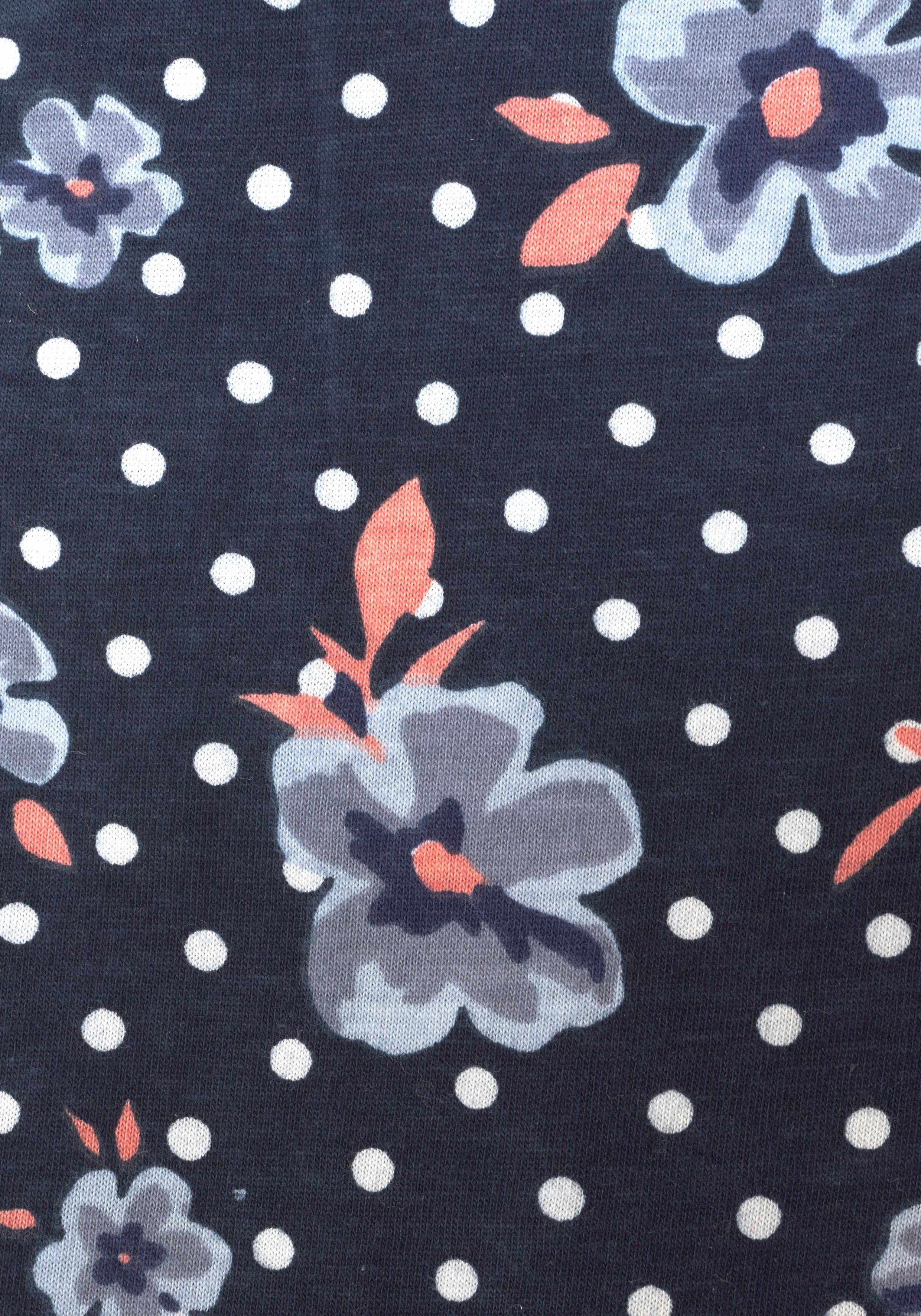 H.I.S Pyjama met 3/4-mouwen en knoopsluiting (2-delig, 1 stuk)