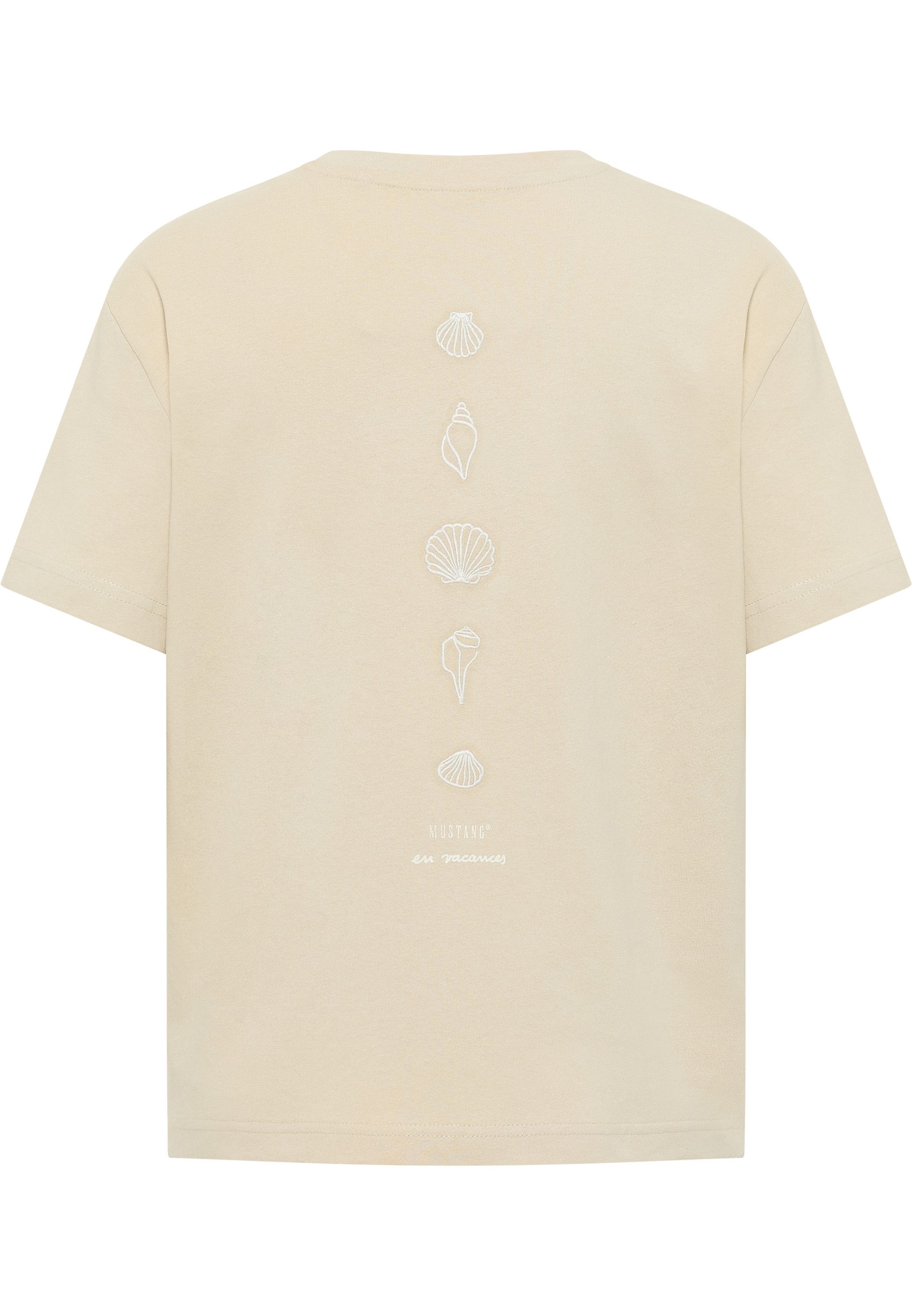 MUSTANG Shirt met korte mouwen Dames stijl Floris