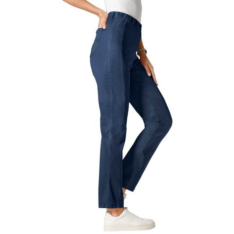 Classic Basics NU 15% KORTING: Classic Basics jeans met aan de binnenkant geplaatste elastische band