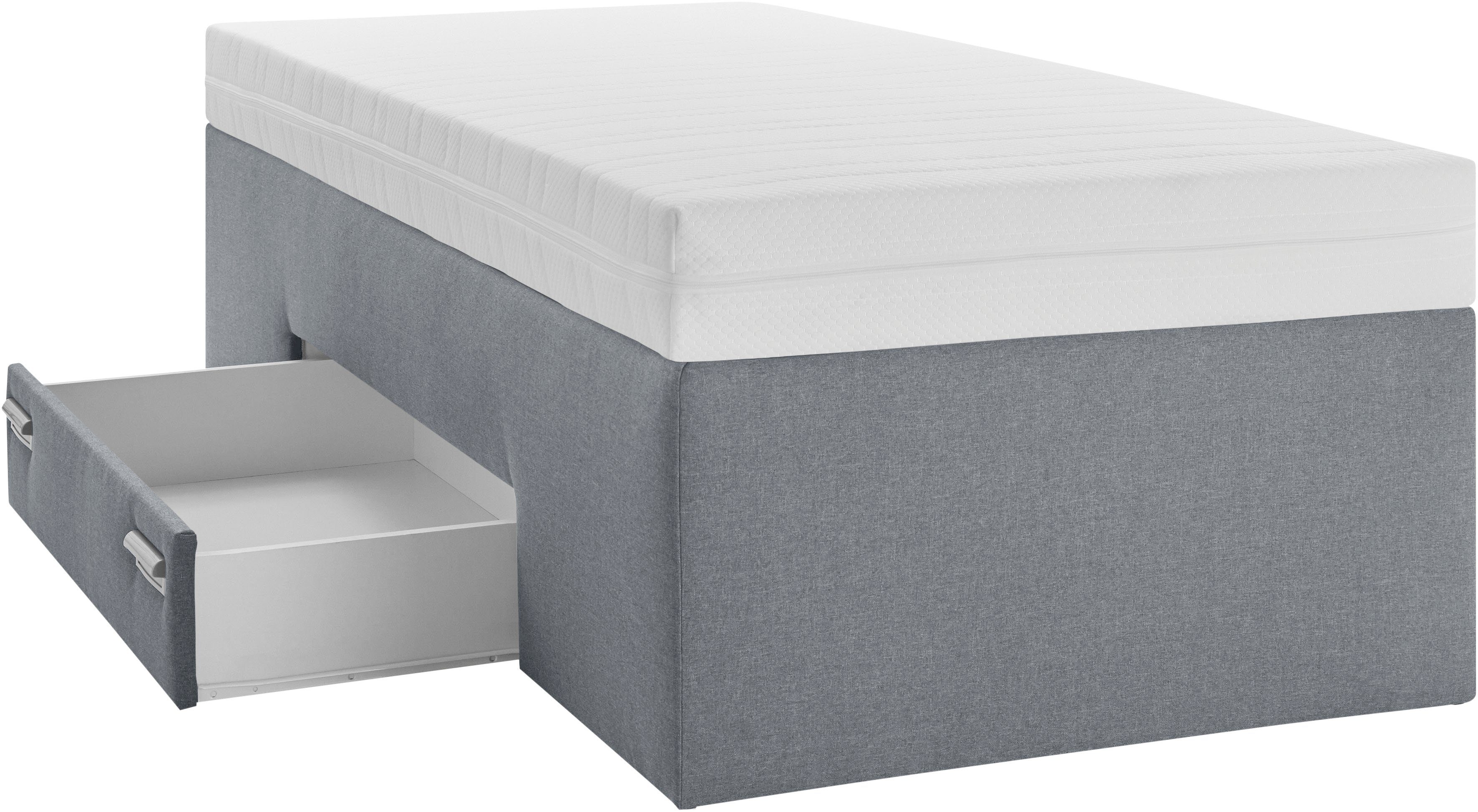 Westfalia Polsterbetten Boxspring met geïntegreerde lade, vrij plaatsbaar