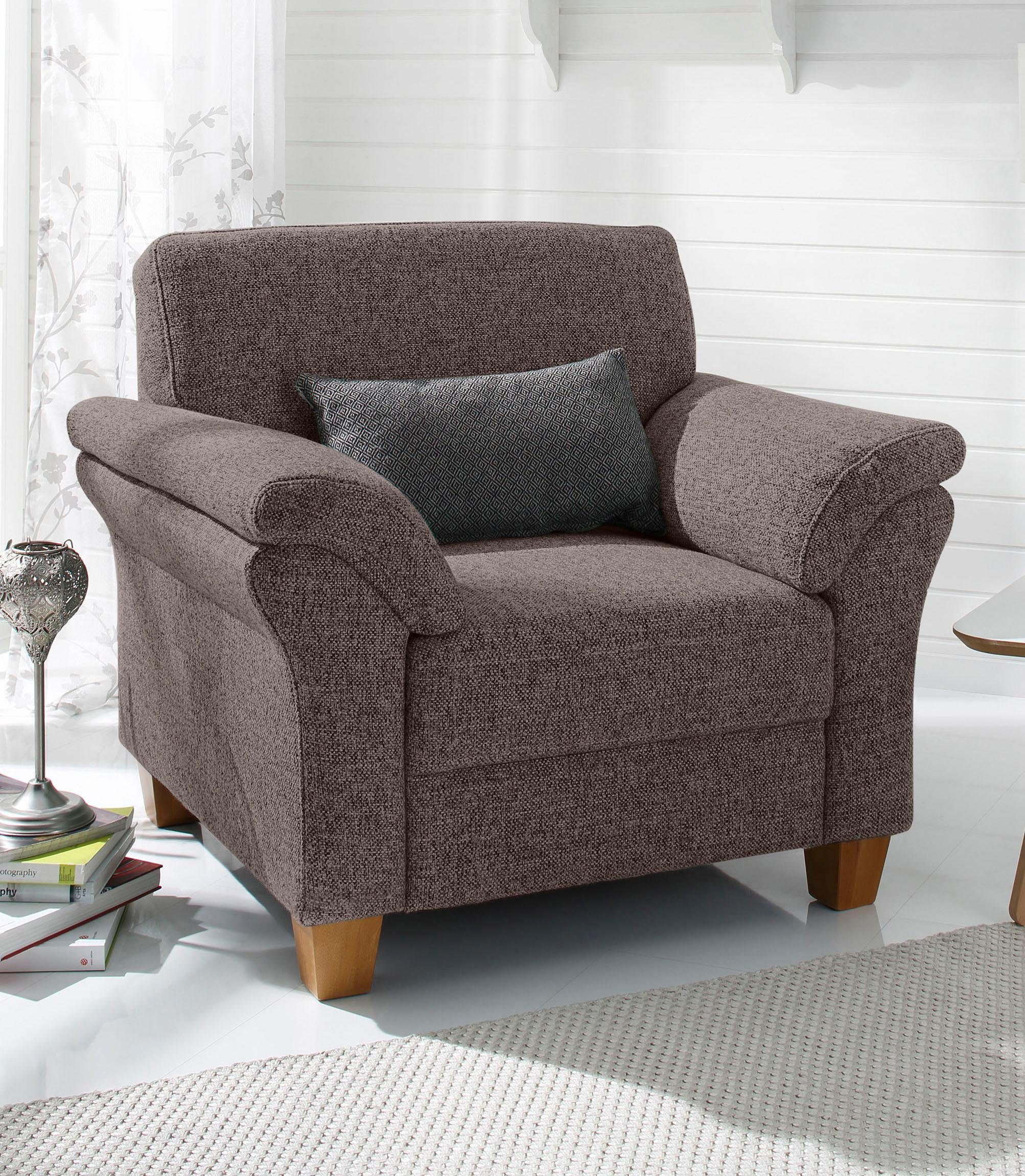 Home affaire Fauteuil Borkum met binnenvering