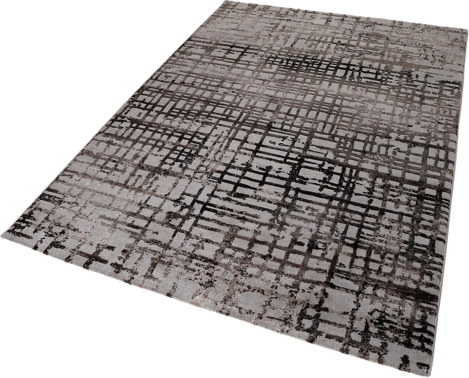 Esprit Vloerkleed Velvet Grid Woonkamer