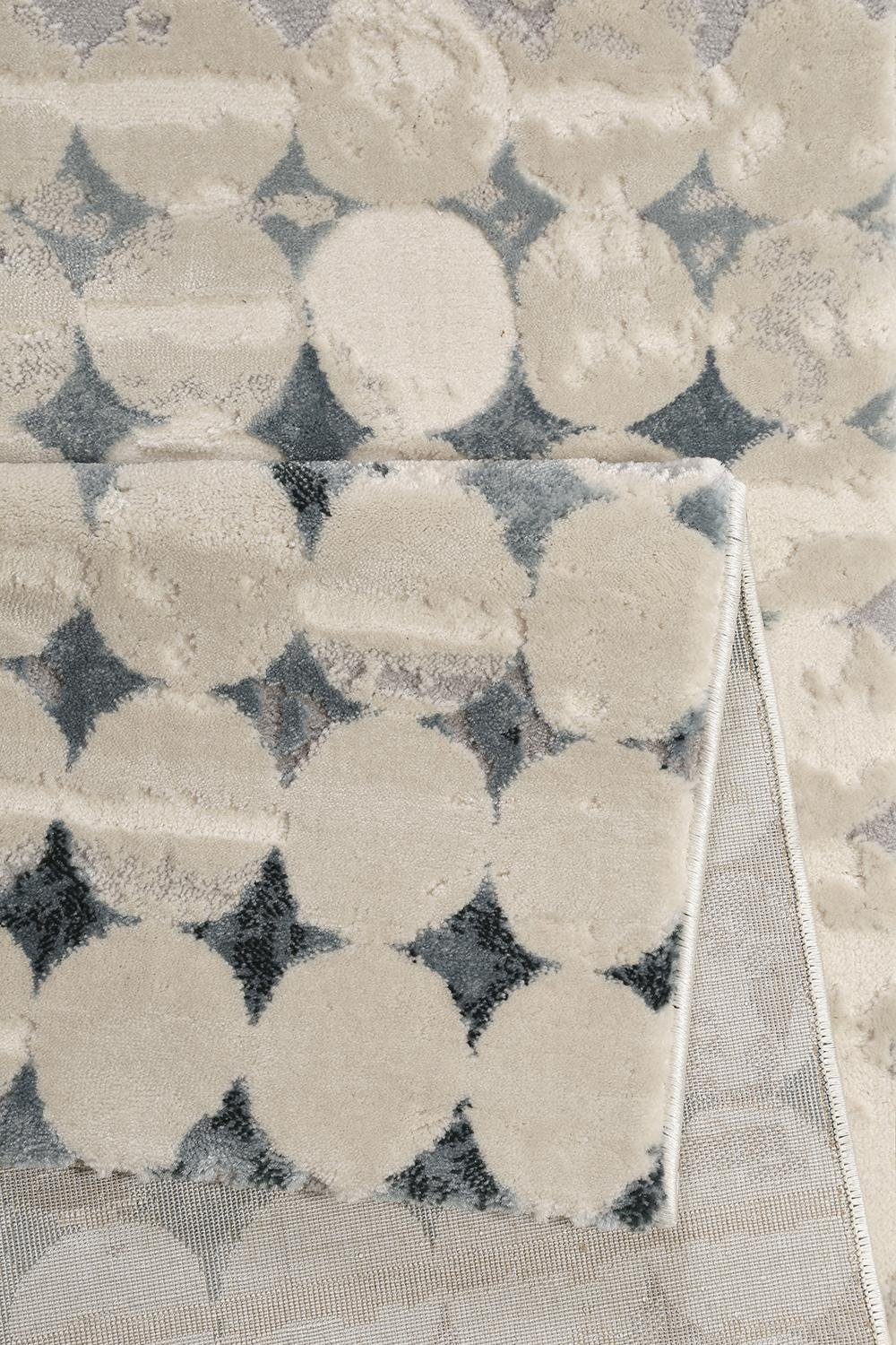 Esprit Vloerkleed Velvet Spots ESP-3352 Kortpolig, hoog-laag structuur, woonkamer, slaapkamer