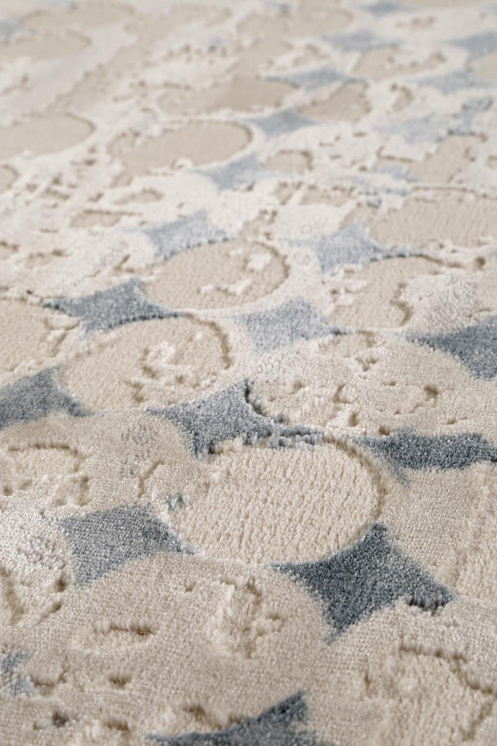 Esprit Vloerkleed Velvet Spots ESP-3352 Kortpolig, hoog-laag structuur, woonkamer, slaapkamer