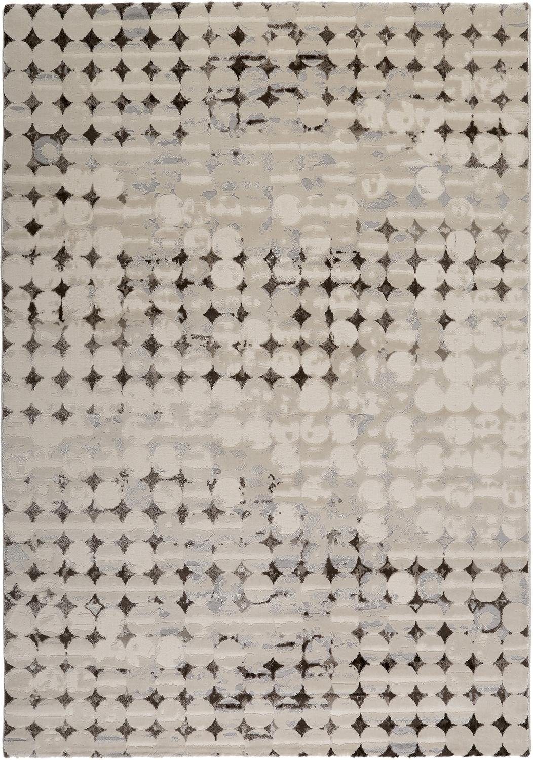 Esprit Vloerkleed Velvet Spots ESP-3352 Kortpolig, hoog-laag structuur, woonkamer, slaapkamer