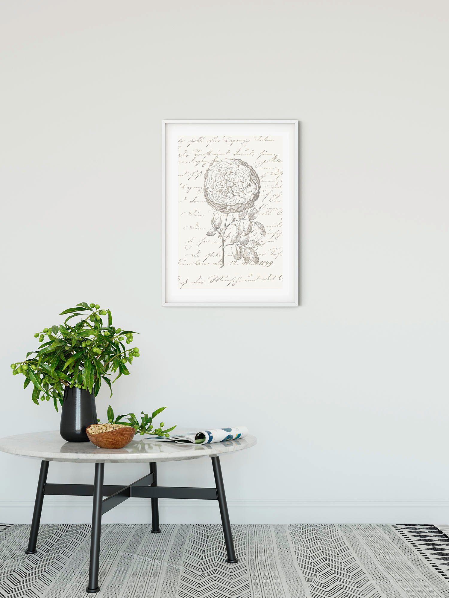 Komar Wanddecoratie Ma Chérie Wanddecoratie - zonder lijst (1 stuk)