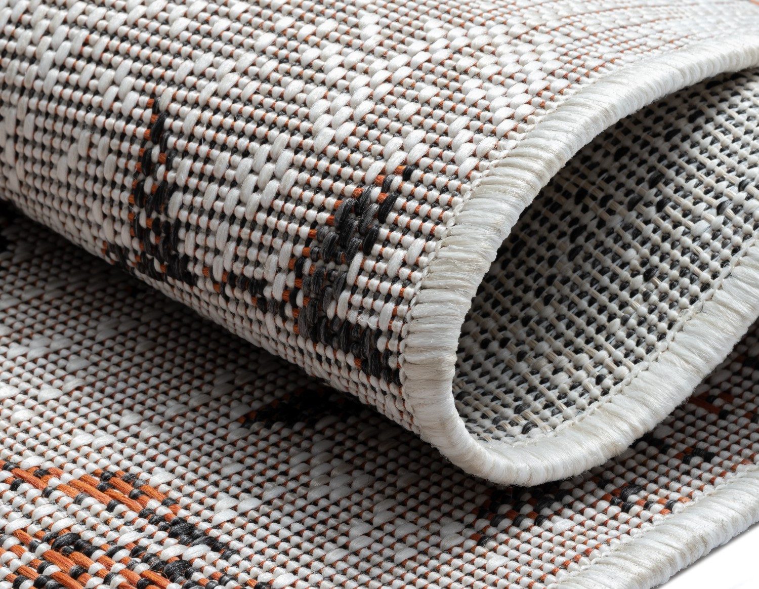 Myflair Möbel & Accessoires Vloerkleed Sonic, MAGAZIJNOPRUIMING! Ethno ontwerp, cirkels, geschikt voor buiten, balkon, terras