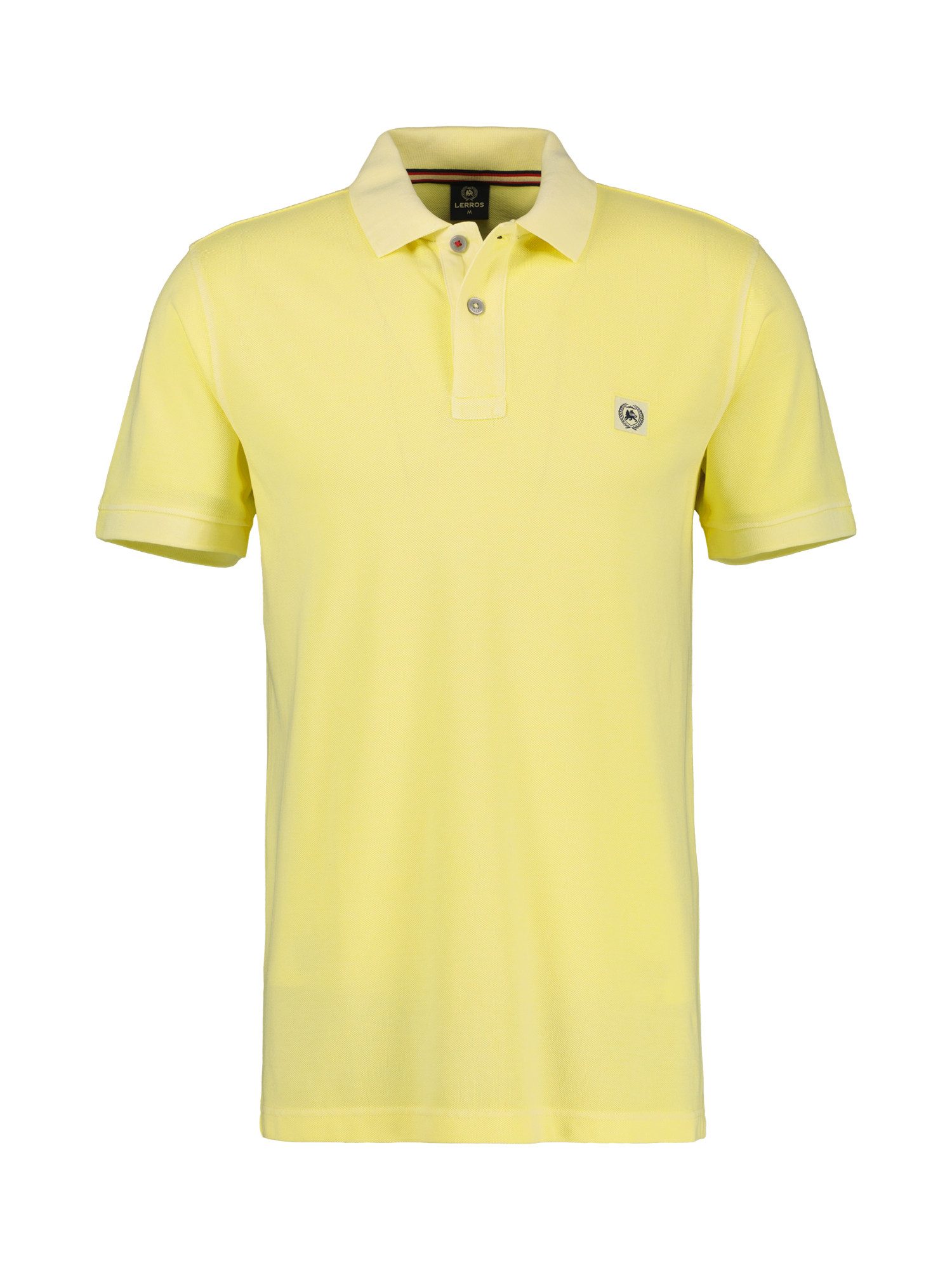 Lerros Poloshirt LERROS heren poloshirt in gewassen uitstraling